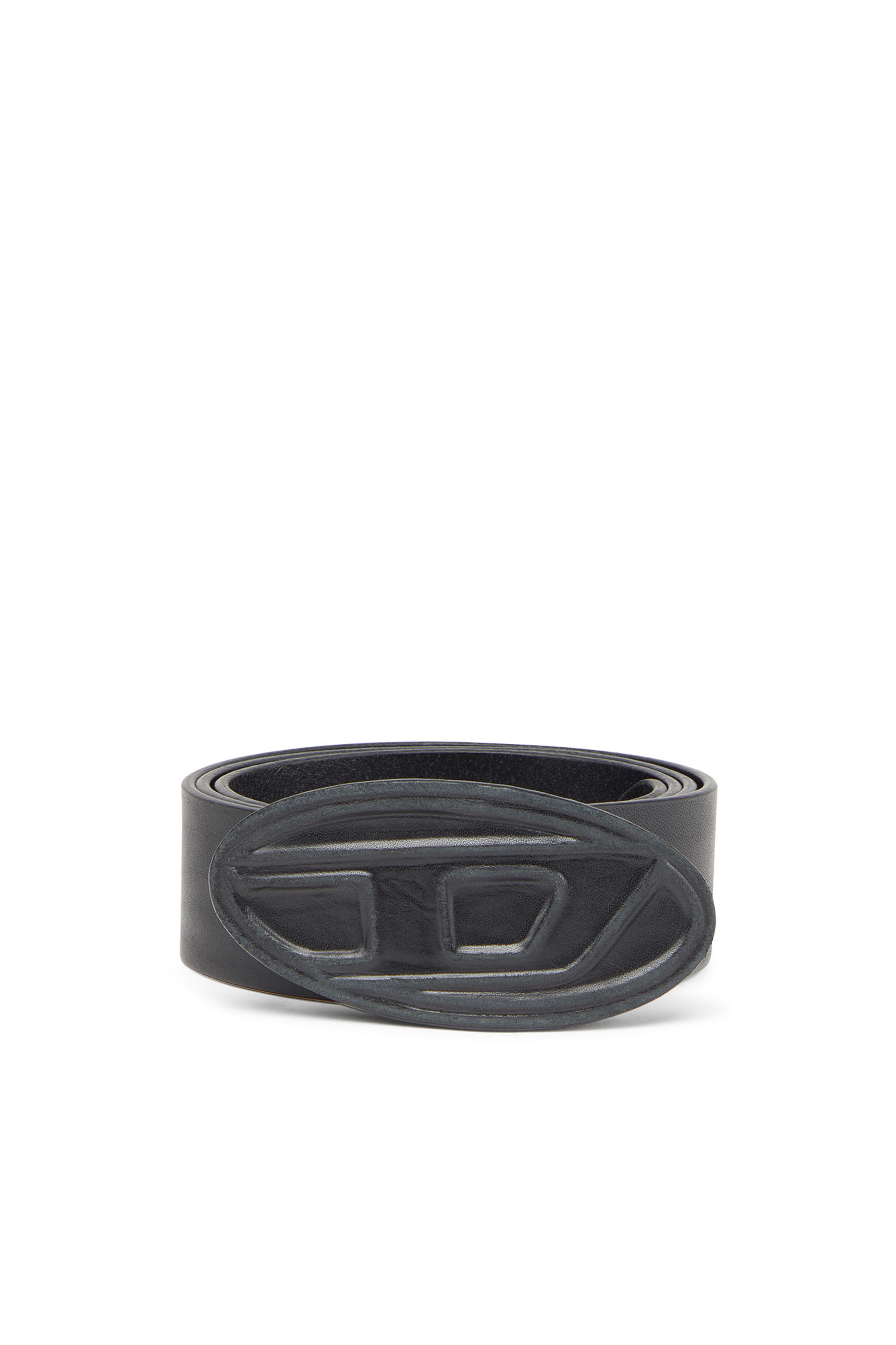 B-1DR SCRATCH｜メンズ｜レザーベルト｜ブラック｜ディーゼル（DIESEL 