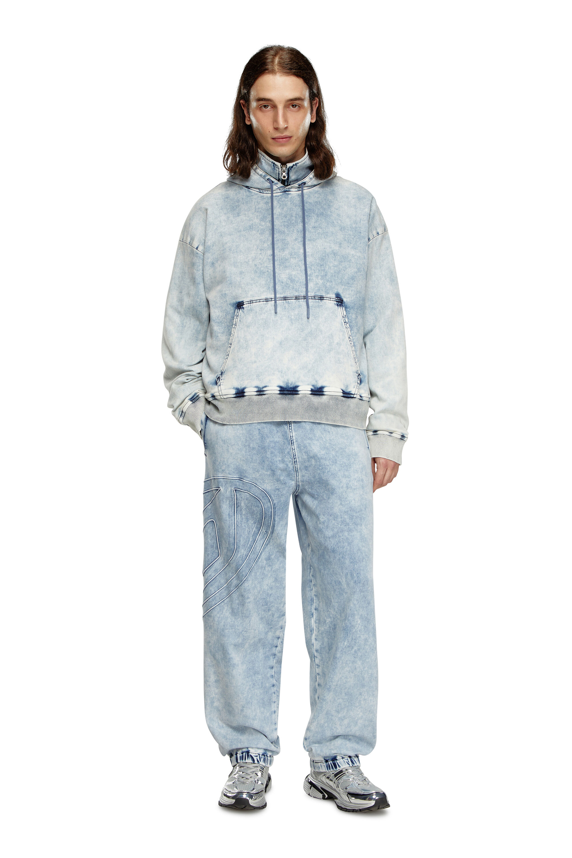 S-SERENDIPITY PRO-X1 S-Serendipity-Mesh sneakers with metallic  overlays｜マルチカラー｜メンズ｜DIESEL
