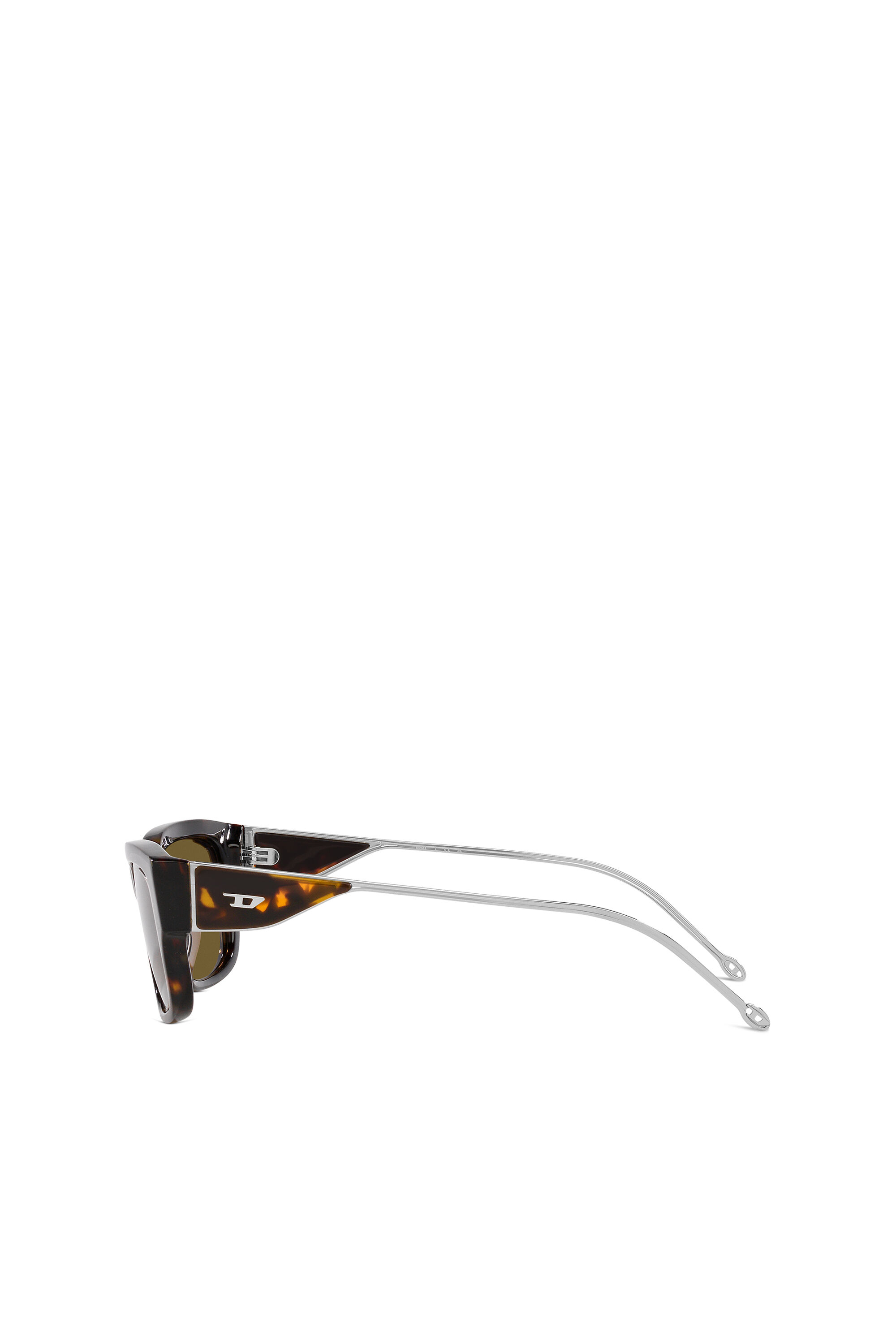 Diesel - 0DL2002 SIZE 56, Unisex's サングラス in ブラウン/ブラック - 5