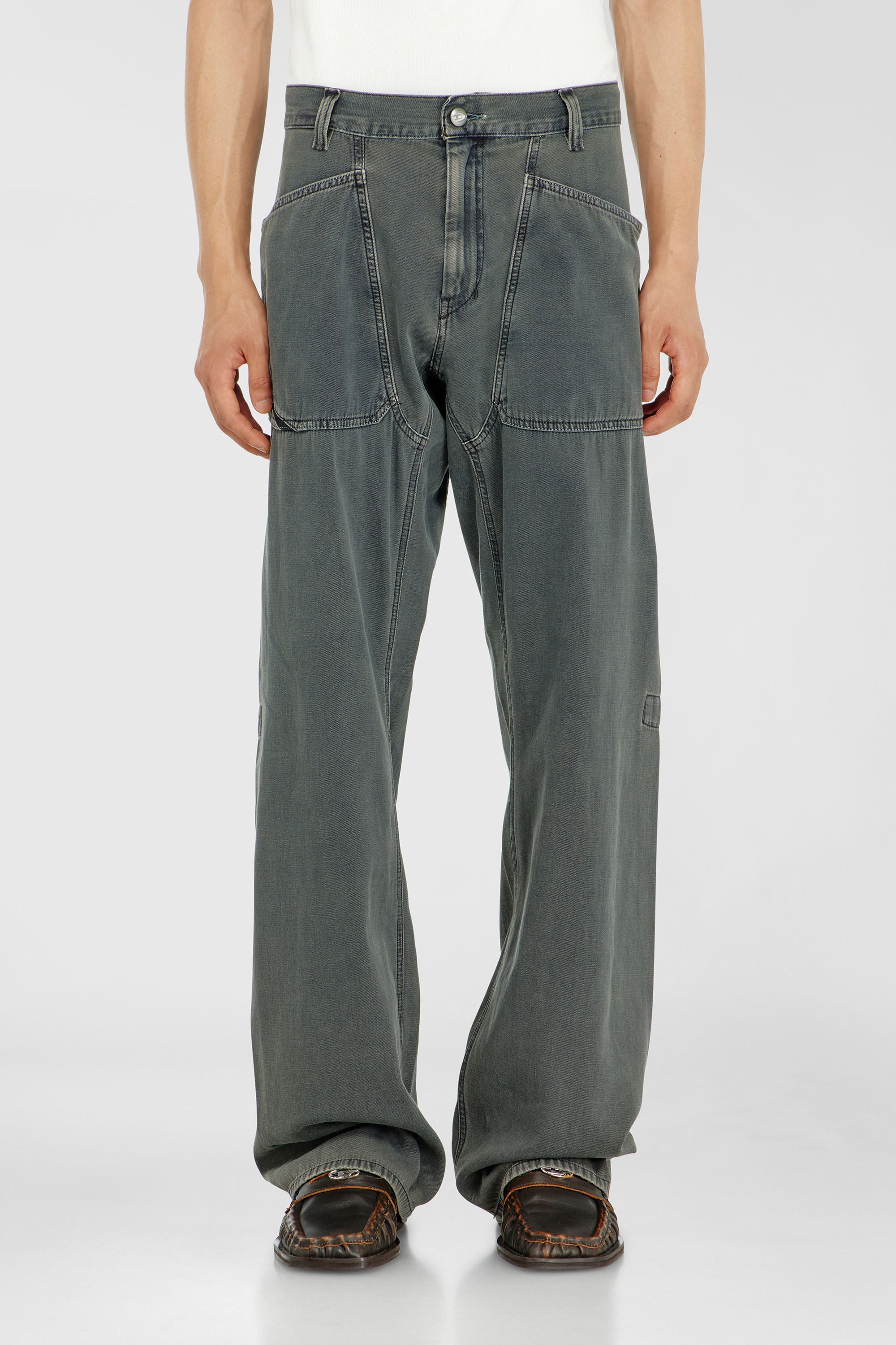 Diesel - Male's Relaxed Jeans D-Zeta 068WR, null - 5