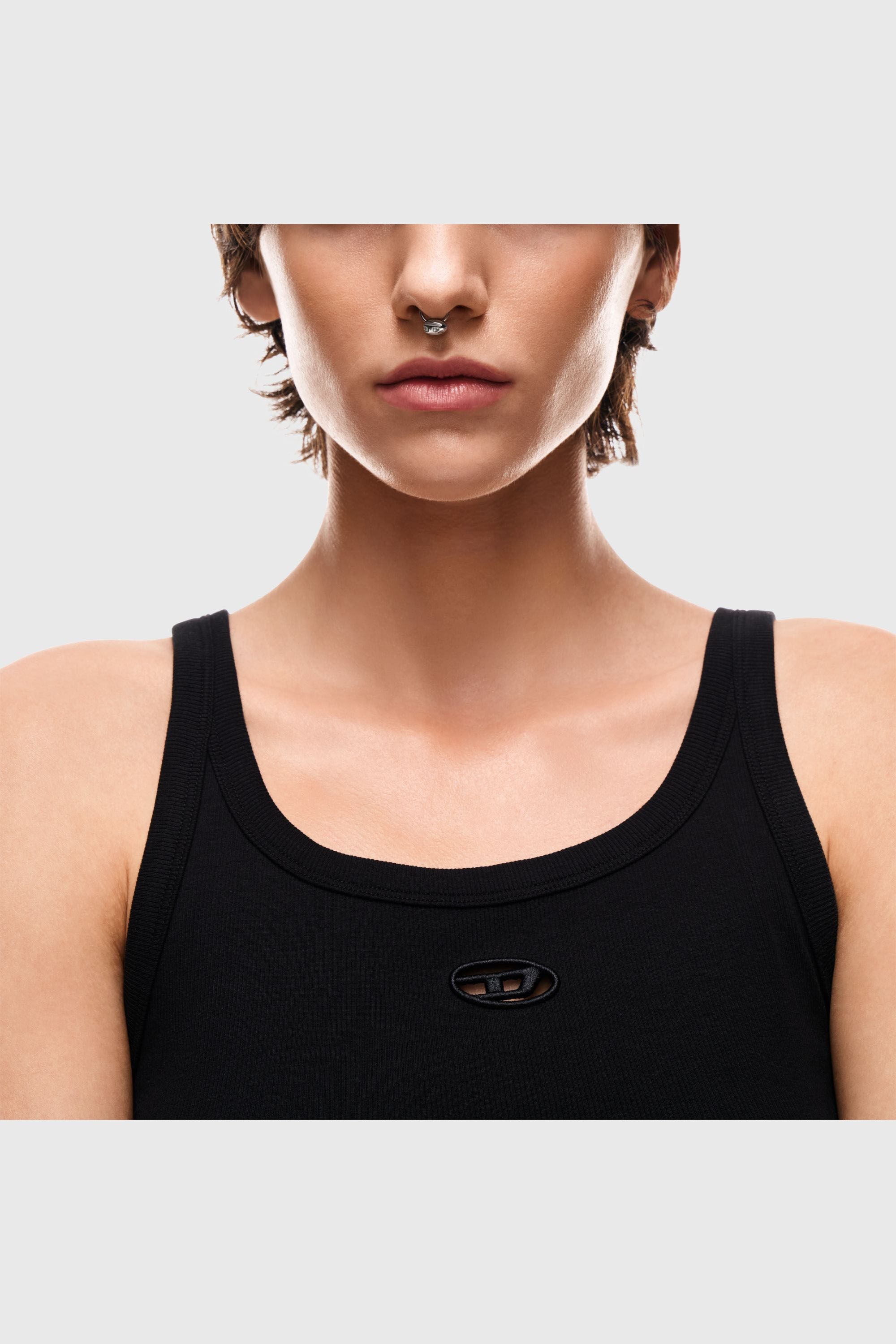 Diesel - DX1701040 JEWELLERY, Unisex's Stainless steel septum body jewelry in シルバー - 4