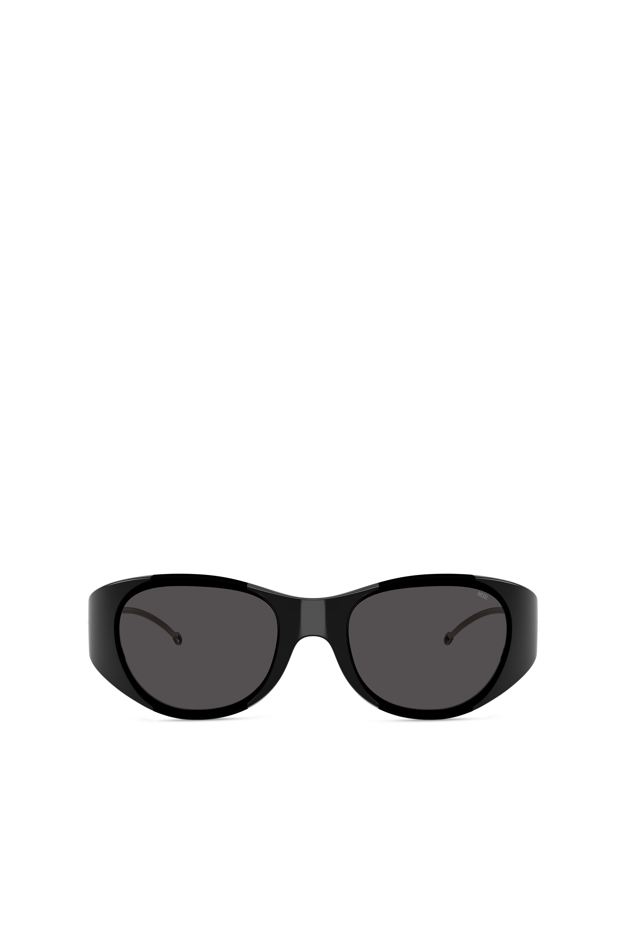 0DL3003 Iconic oval sunglasses｜グレー｜ウィメンズ｜DIESEL