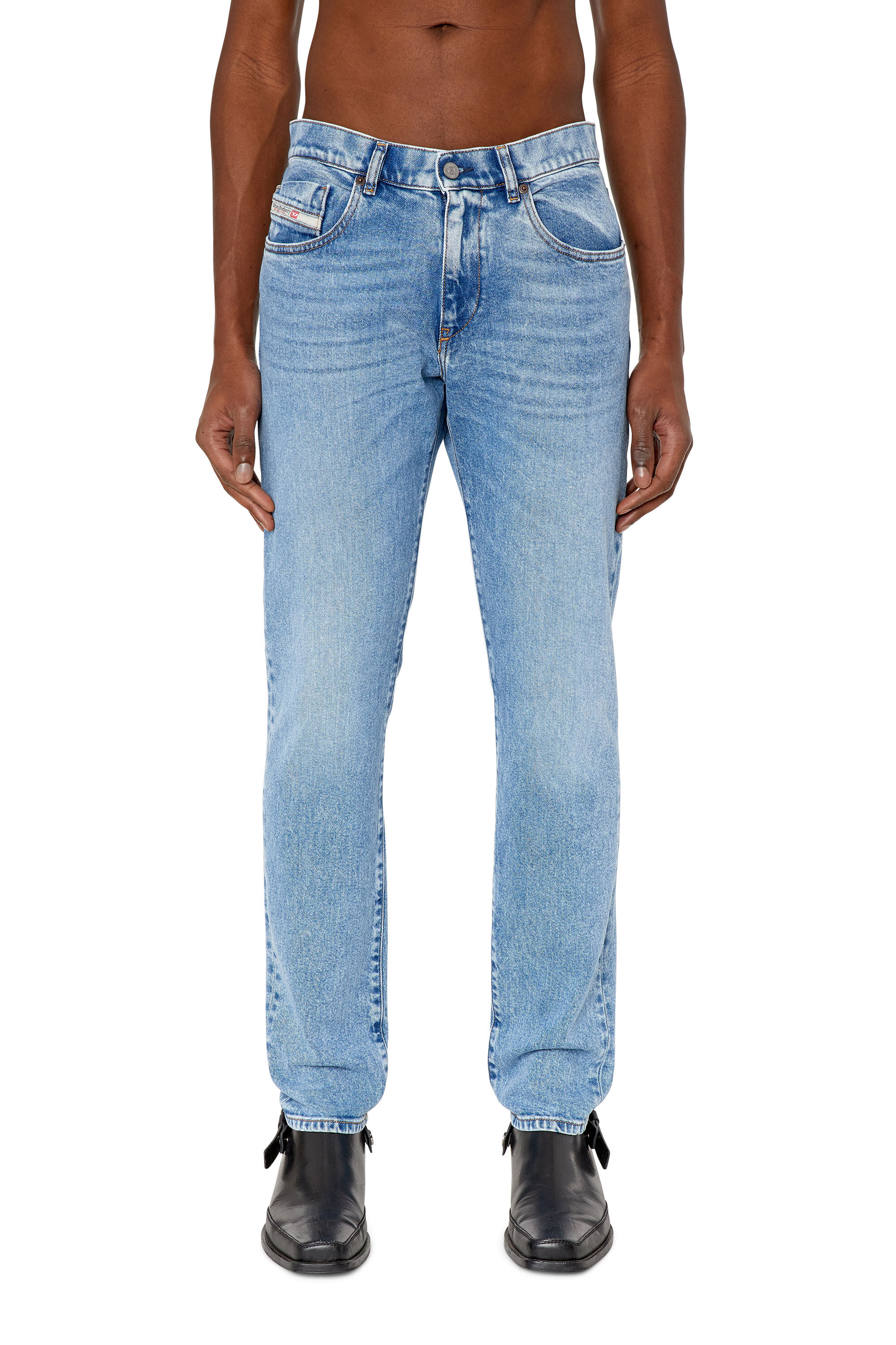 Diesel - Slim Jeans 2019 D-Strukt 9B92L, ライトブルー - Image 3