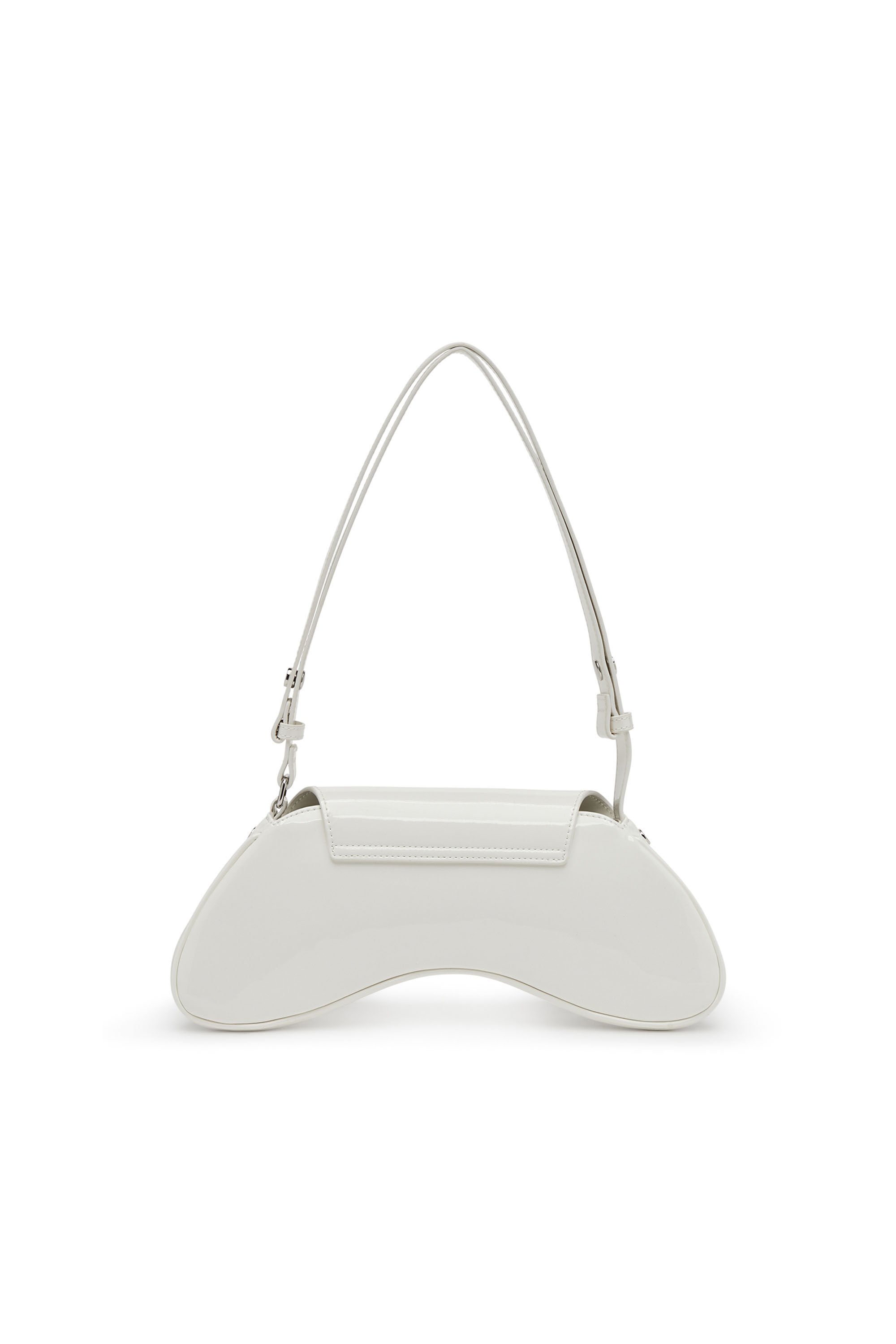 Diesel - PLAY CROSSBODY, Female's Play-Glossy crossbody bag in ホワイト - 3