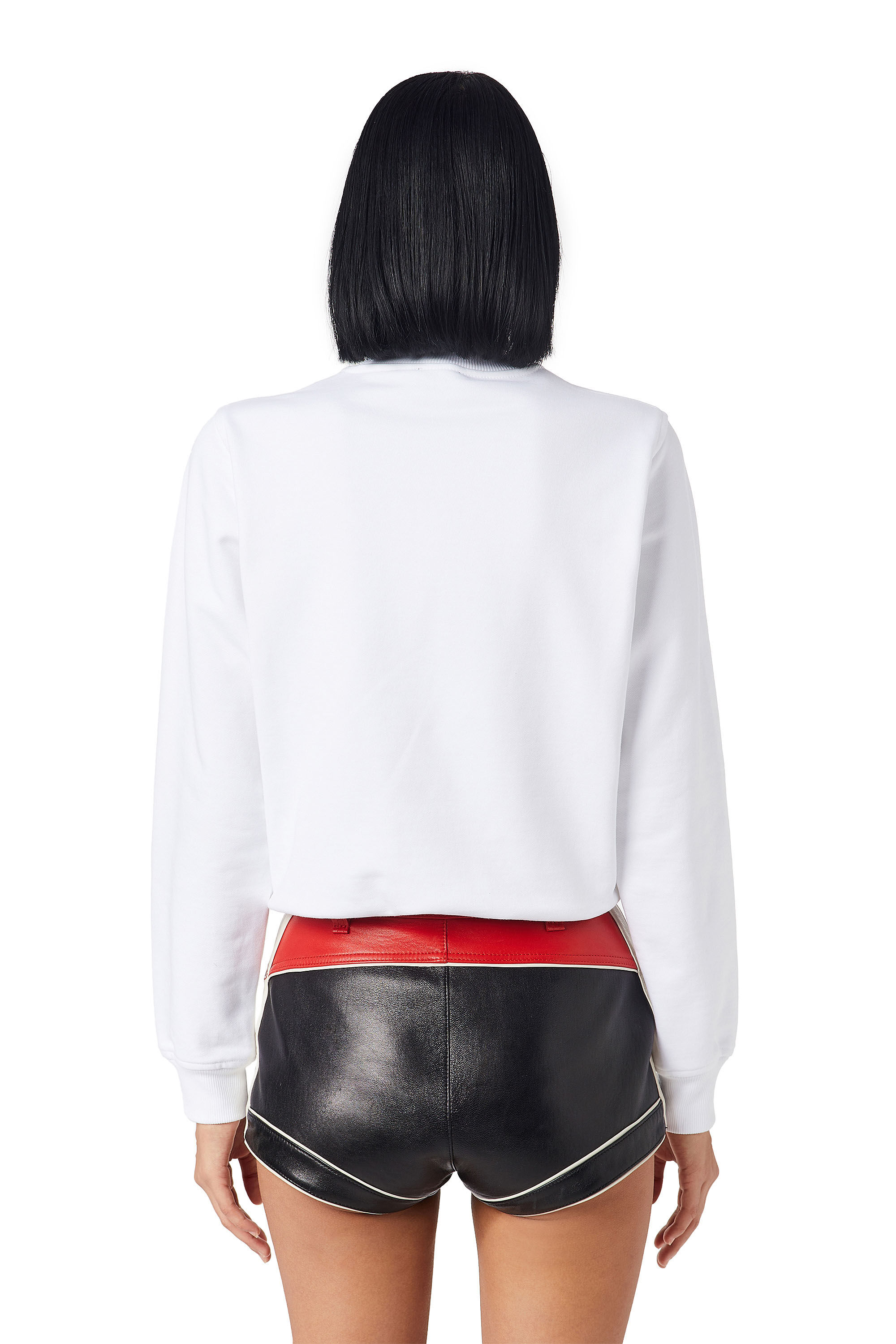 Diesel - F-REGGY-DIV, Female's Denim Division sweatshirt in ホワイト - 5