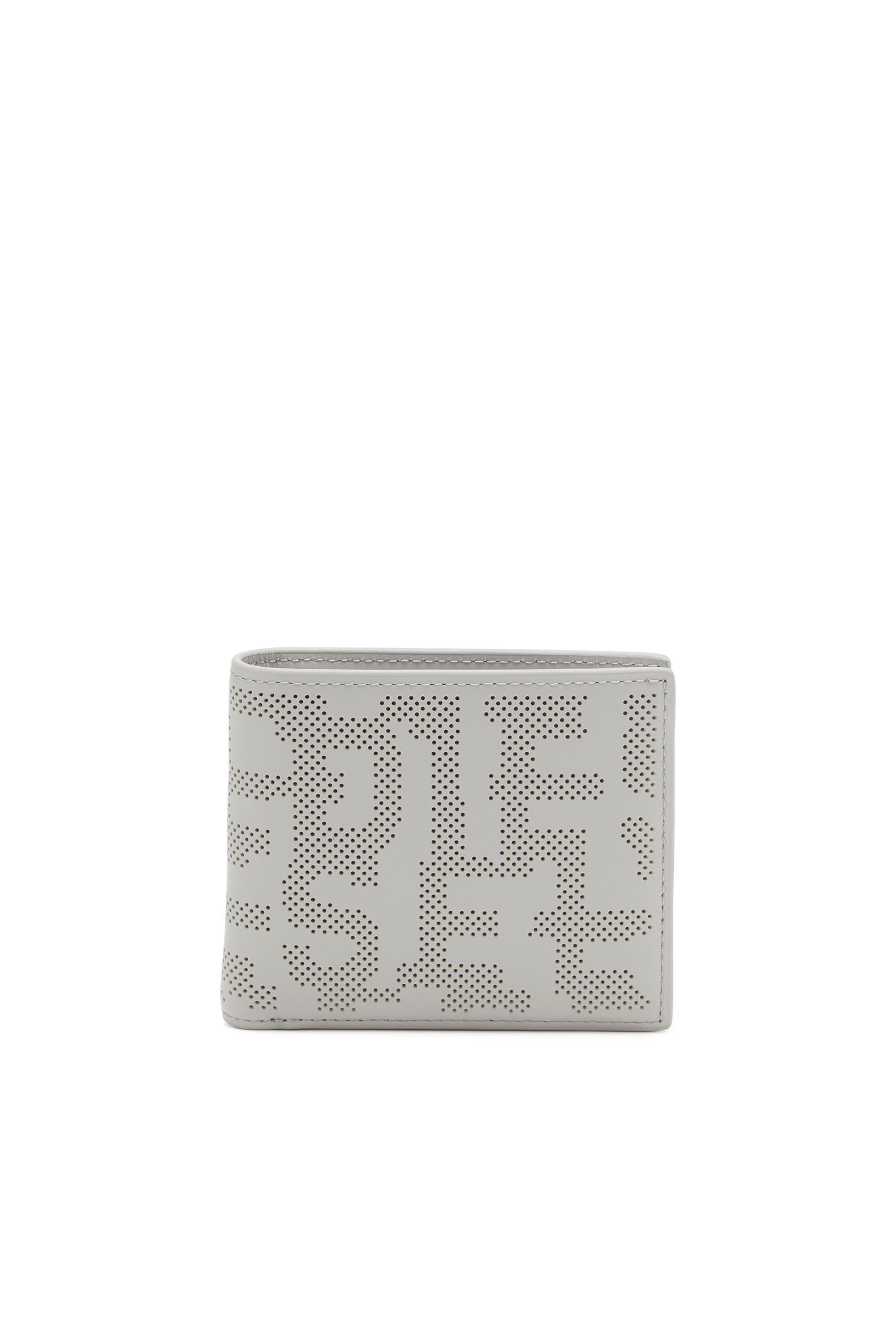 BI-FOLD COIN S 3D Bi-fold wallet in logo-perforated leather 