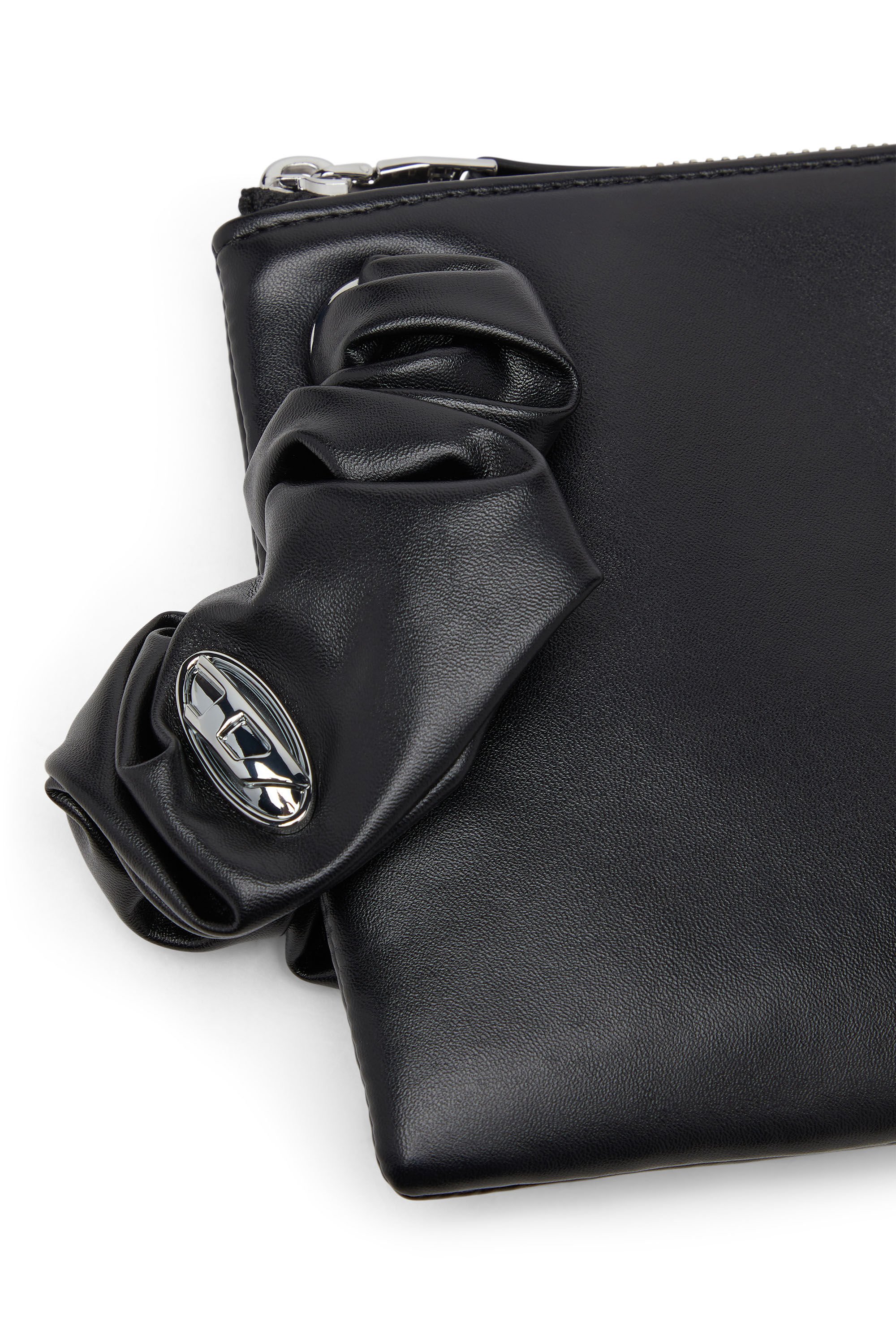Diesel - GRAB-D POUCH, Female's フラットポーチ in ブラック - 5