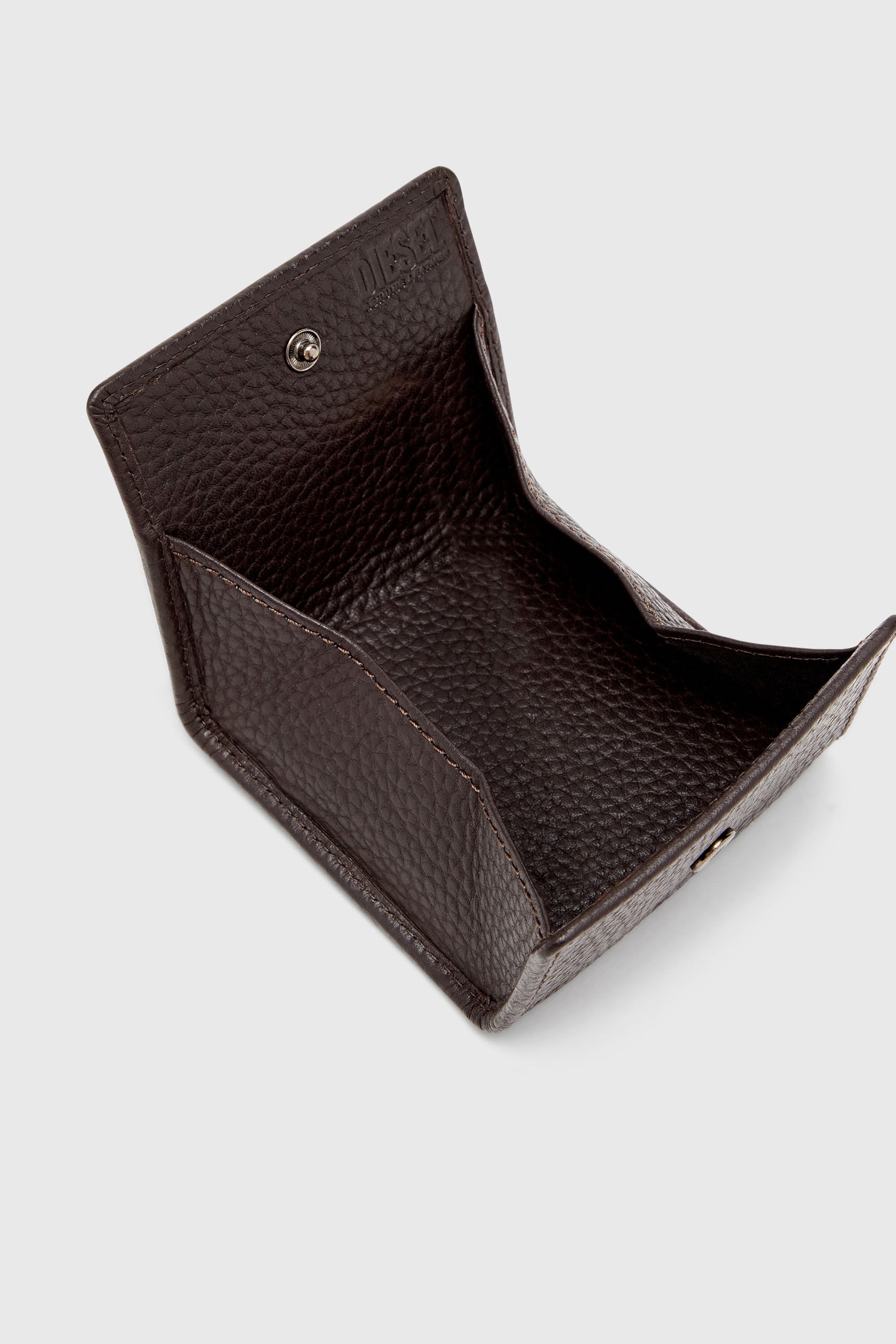 HISSU EVO COIN CASE コインケース｜ブラウン｜メンズ｜DIESEL