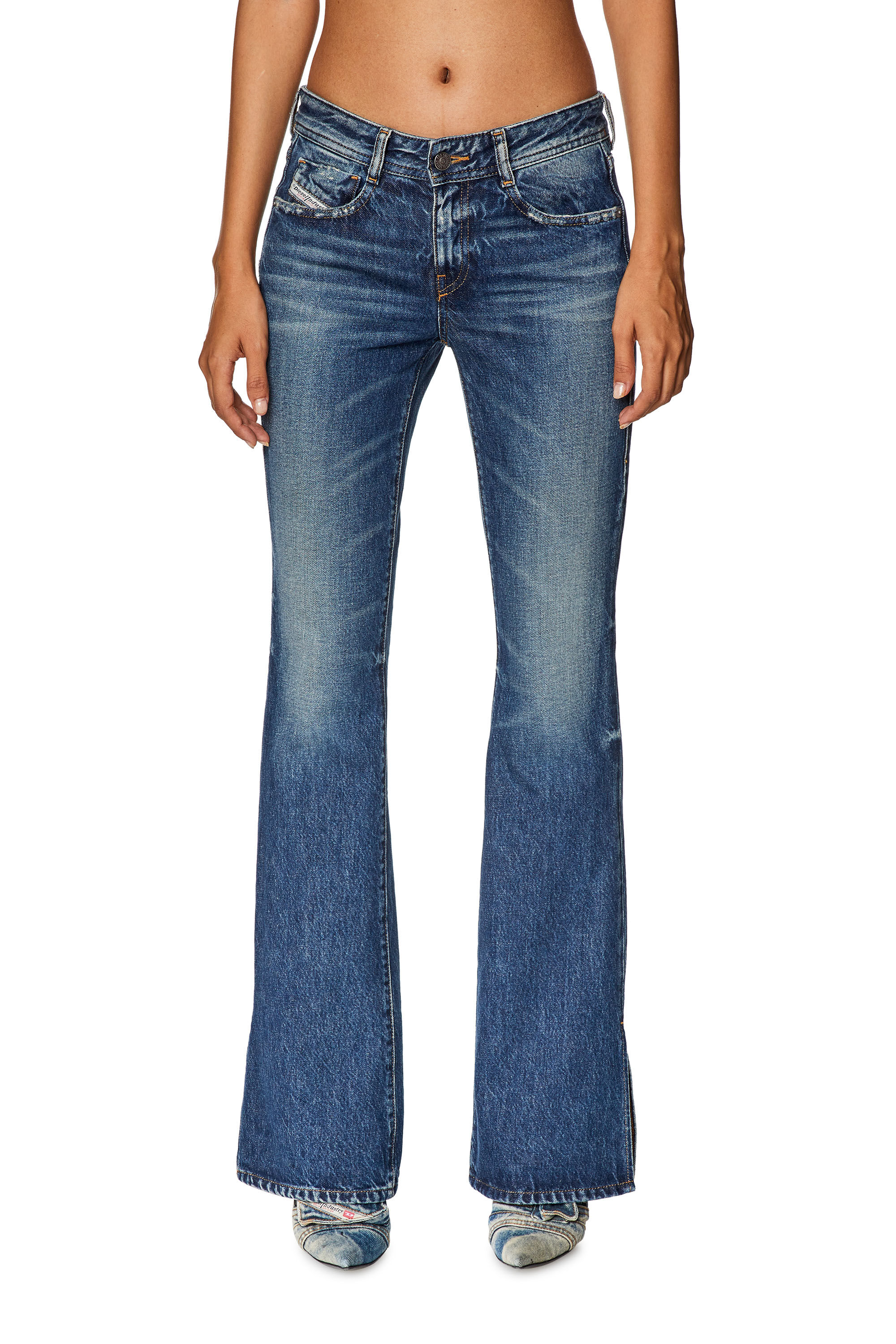 Diesel - Bootcut and Flare Jeans 1969 D-Ebbey 09G92, ダークブルー - Image 3