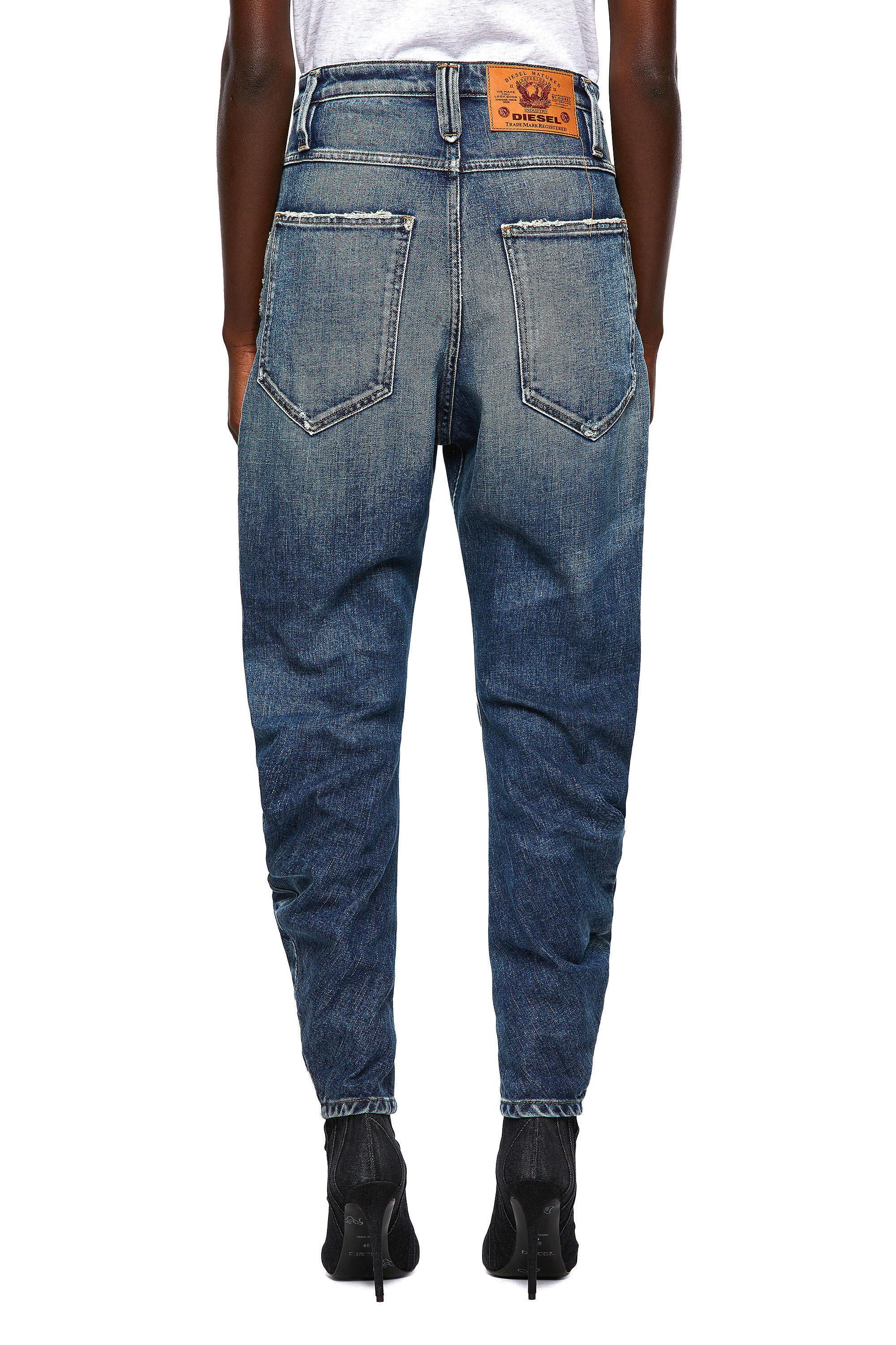 Diesel - D-Plata 09A54 Boyfriend Jeans,  - Image 5