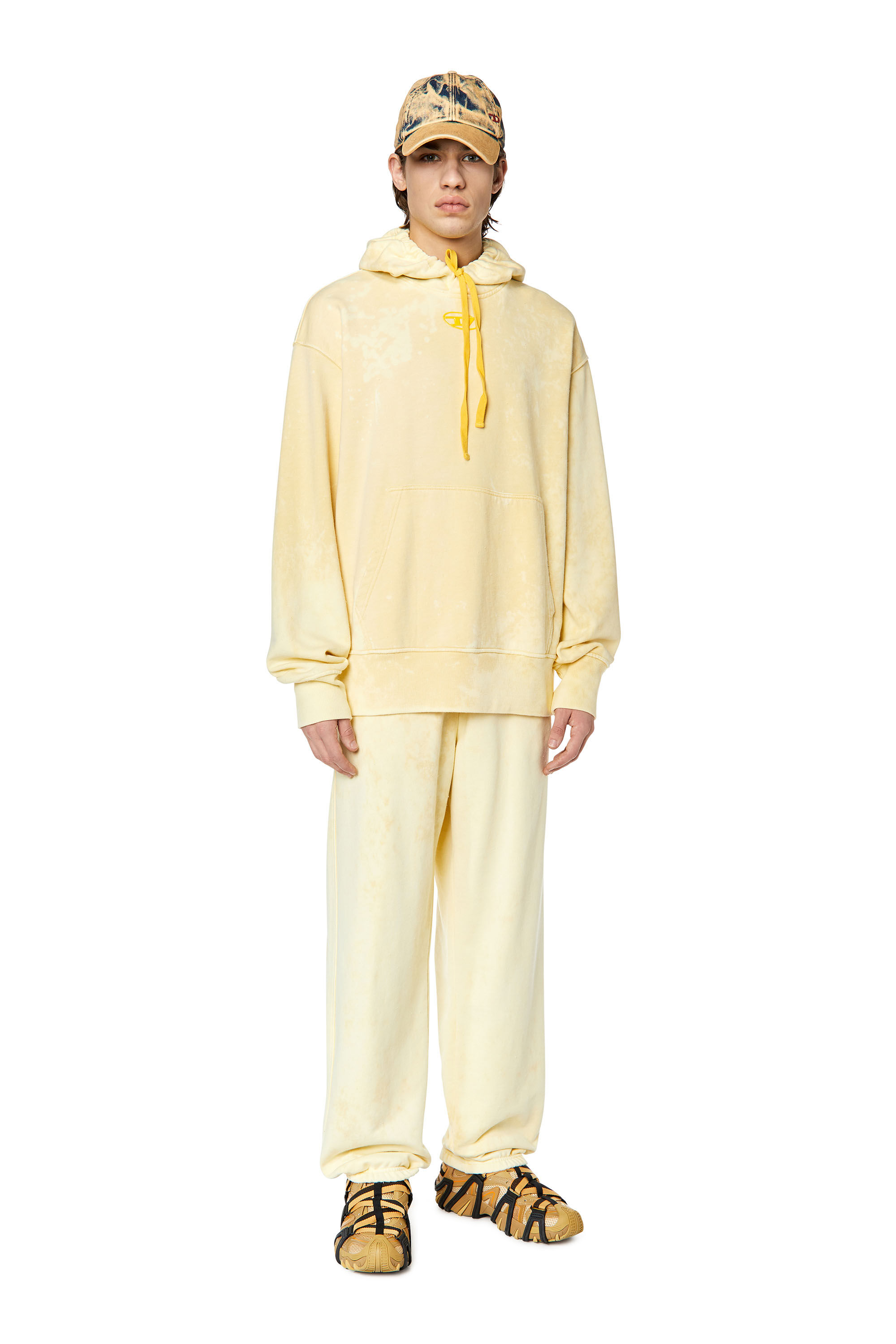 Diesel - P-MARKY, Male's スウェットパンツ in Yellow - 4