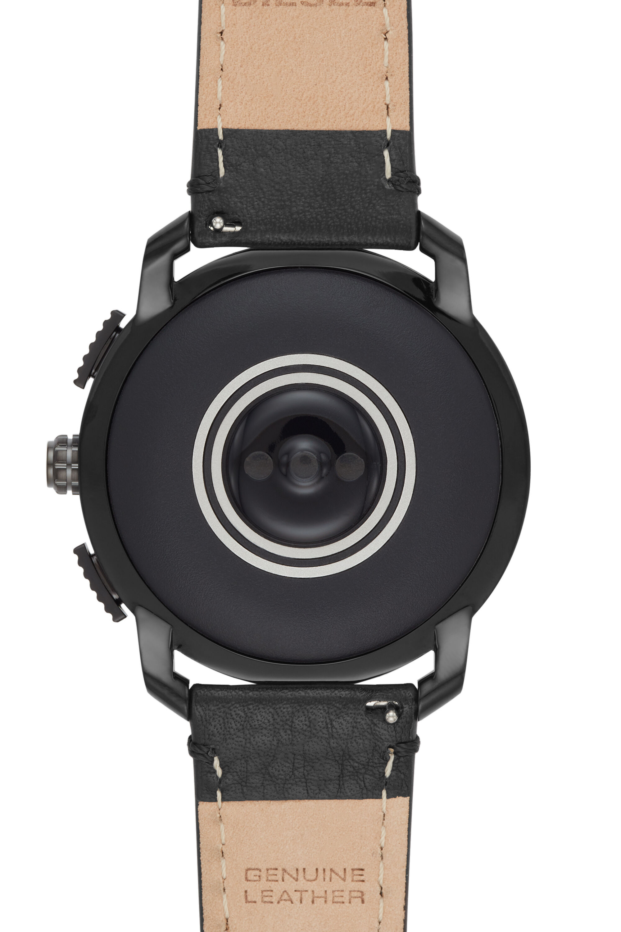 Diesel - DT2016, Male's Axial Smartwatch - Bronze Stainless Steel and Black Leather in ブラック/ブロンズ - 4