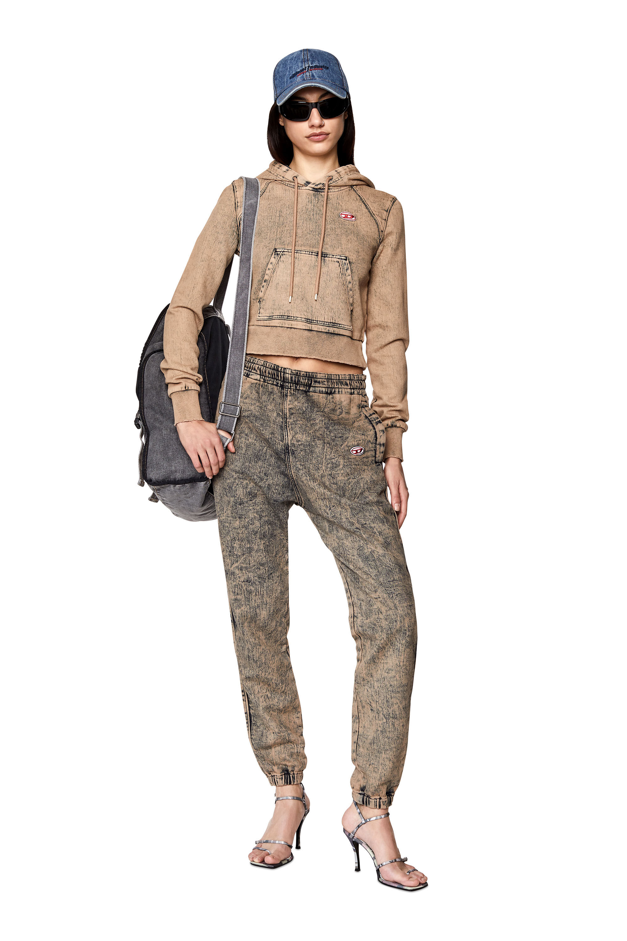 Diesel - D-ANGY-HOOD FS TRACK DENIM,  - Image 1