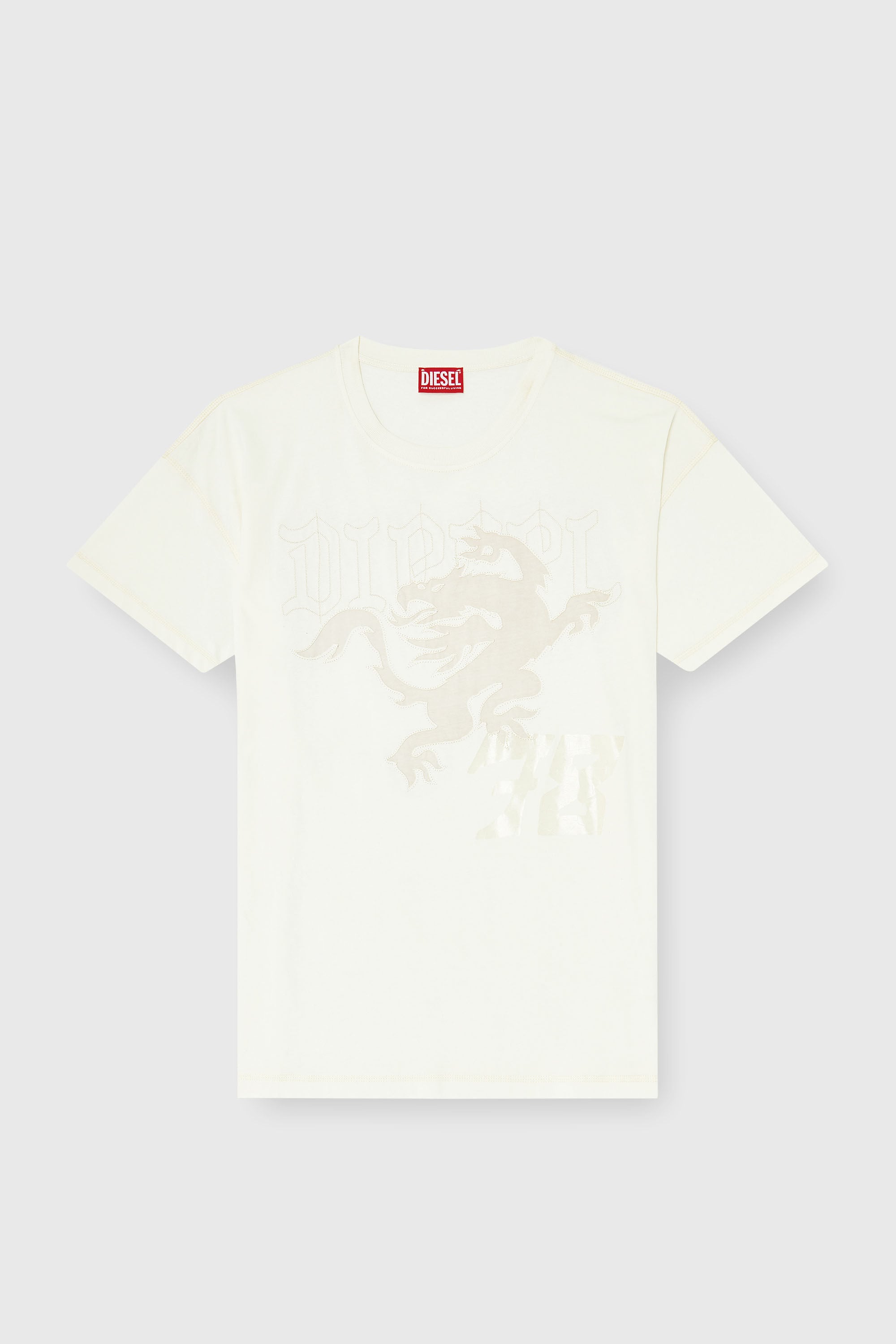 Diesel - T-BOXT-NOTCH, Male's Tシャツ in ホワイト - 2