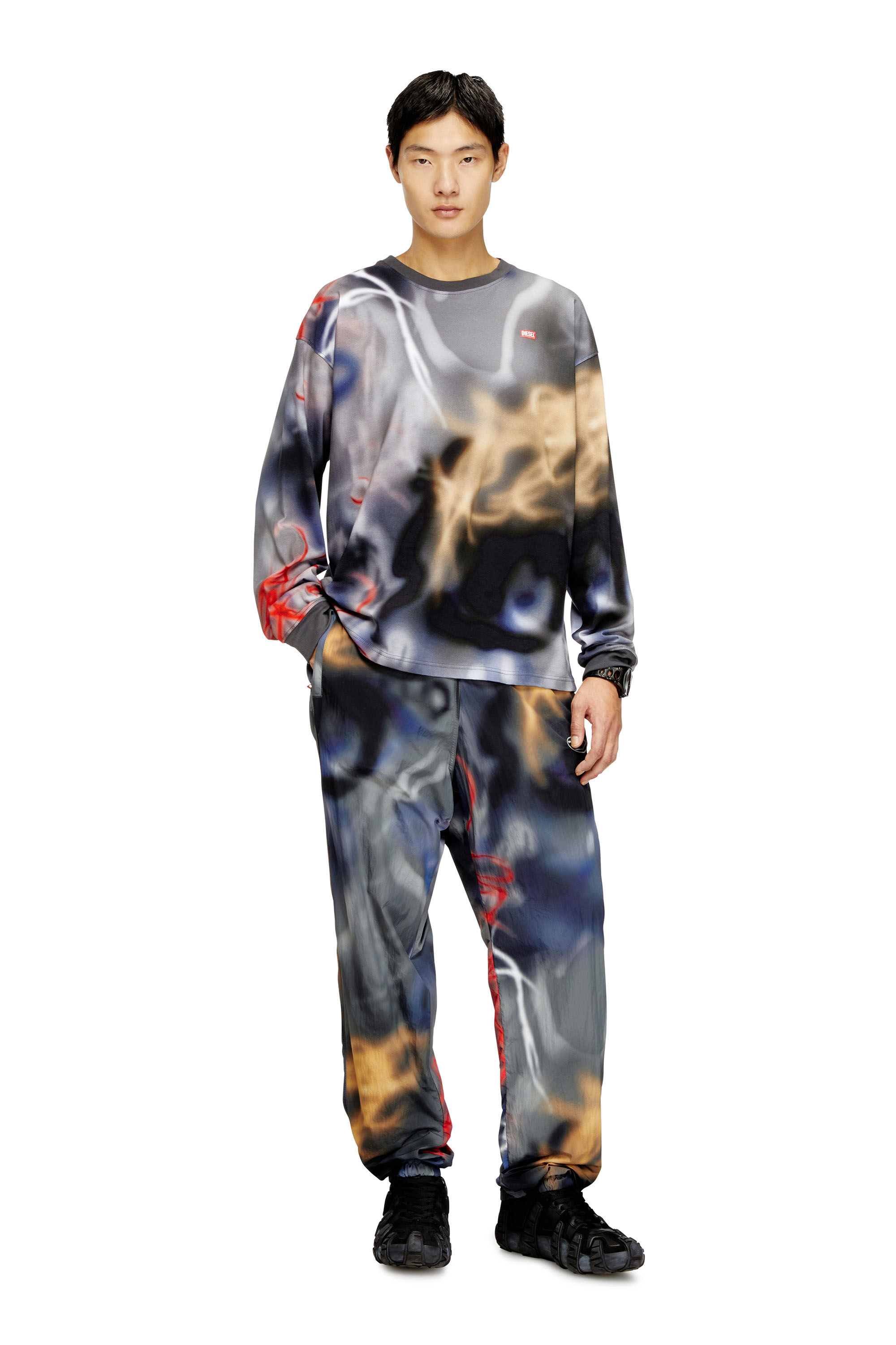 T-BOXT-LS-V4 長袖Tシャツ｜マルチカラー｜メンズ｜DIESEL