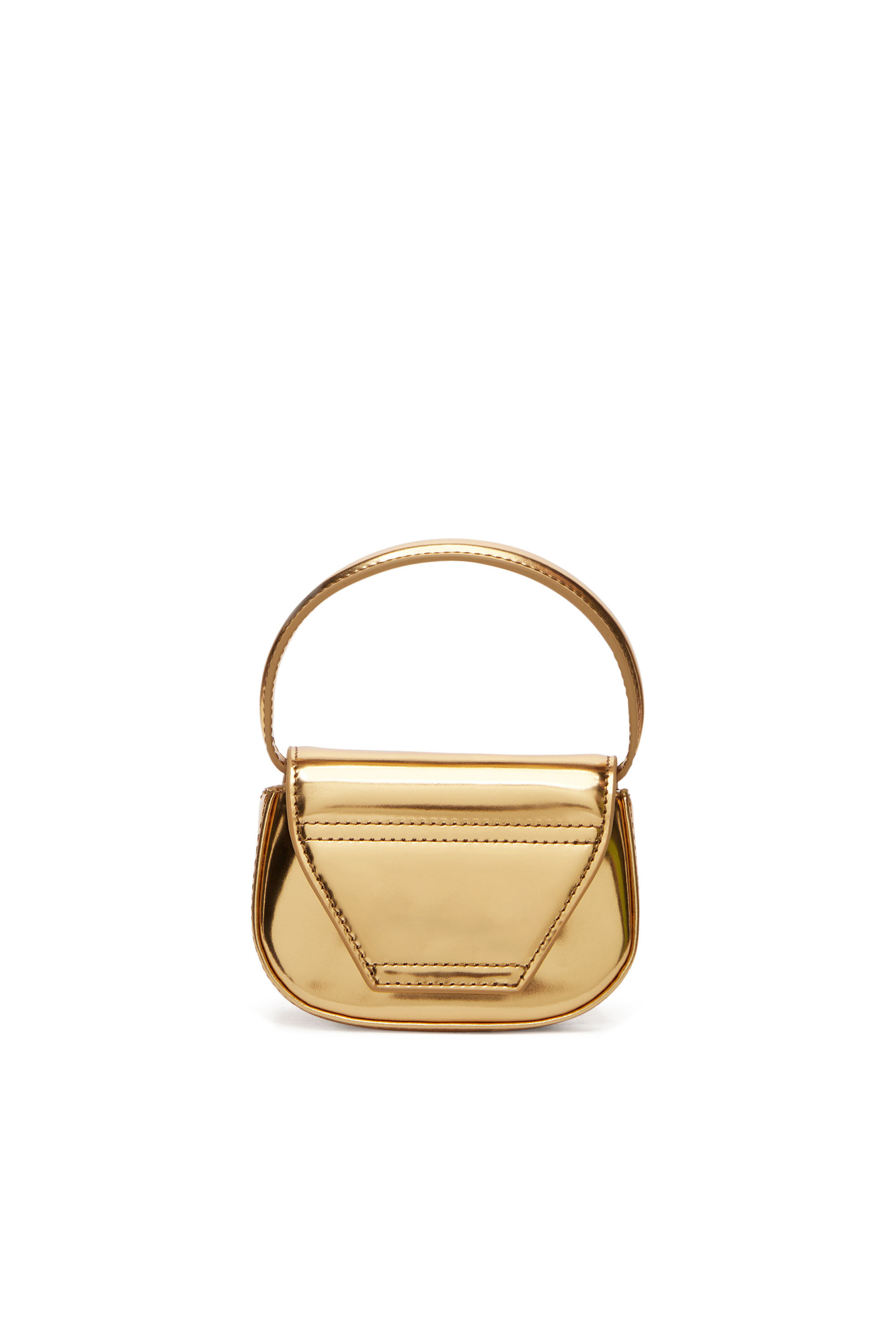 Diesel - 1DR-XS-S, Female's カウレザーショルダーバッグXS in ゴールド - 3