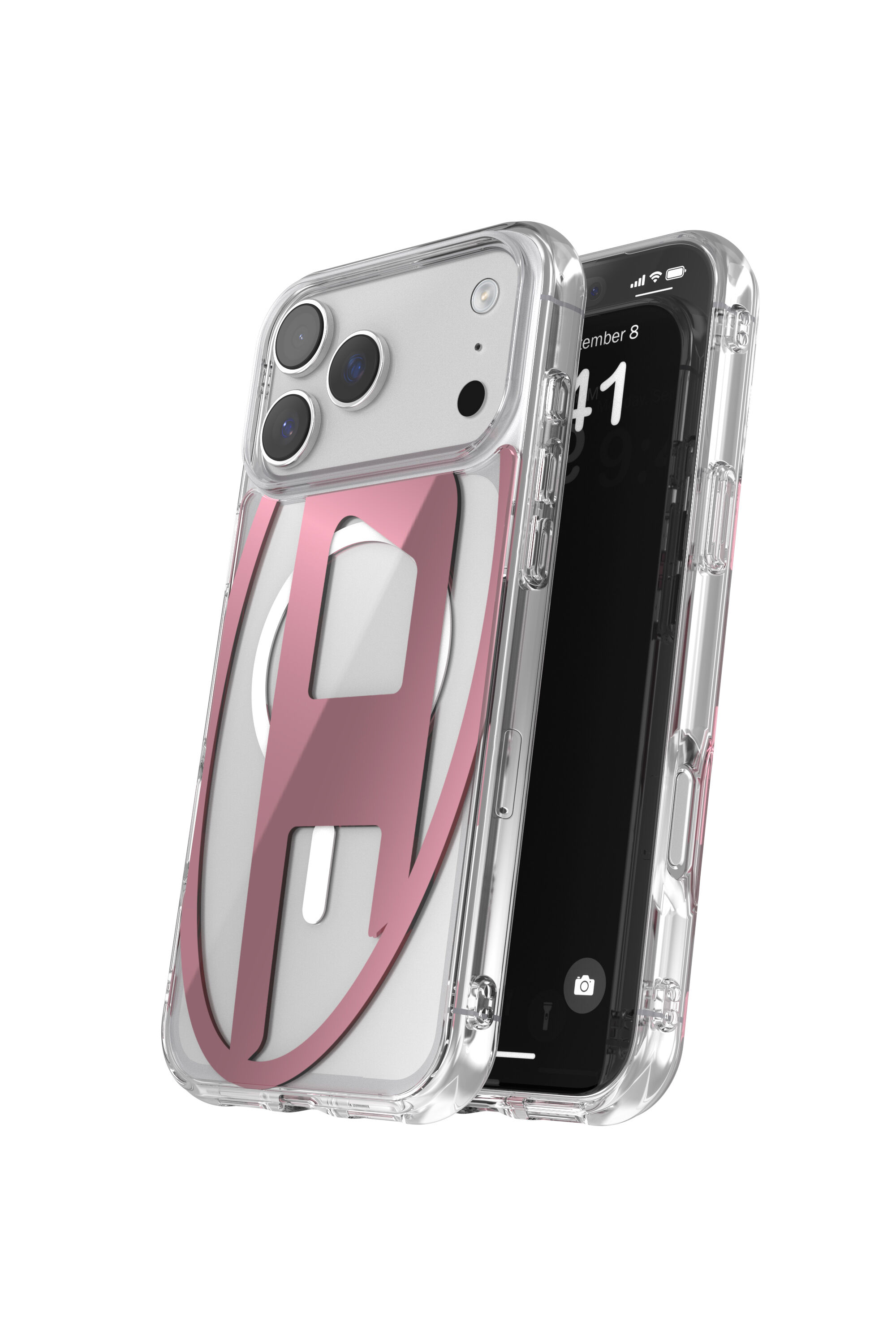 Diesel - 60422 AOP CASE, Unisex's IPHONE 17 PRO MAX in ピンク / ホワイト - 3
