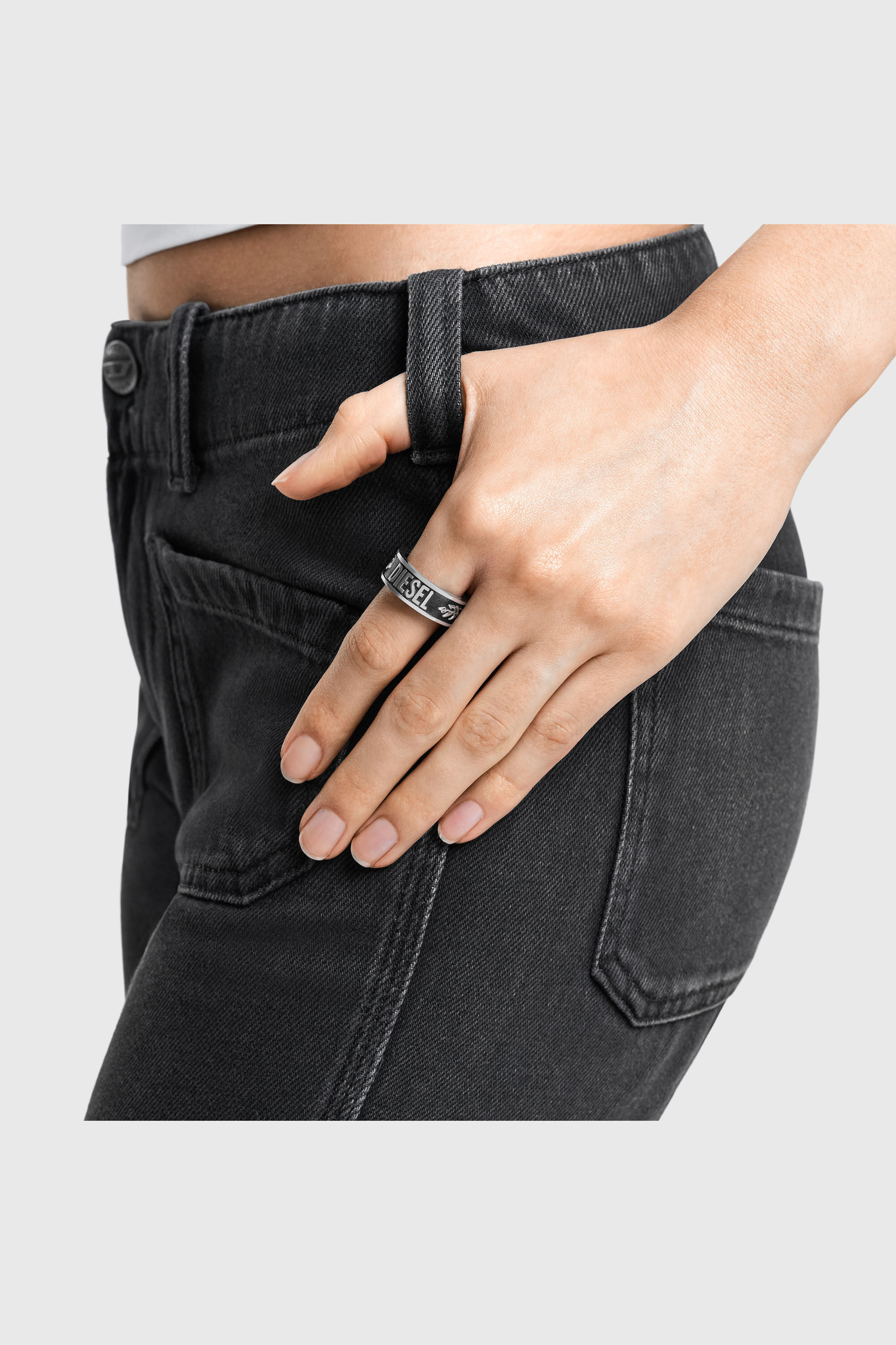 Diesel - DX1108, Male's リング in シルバー - 3