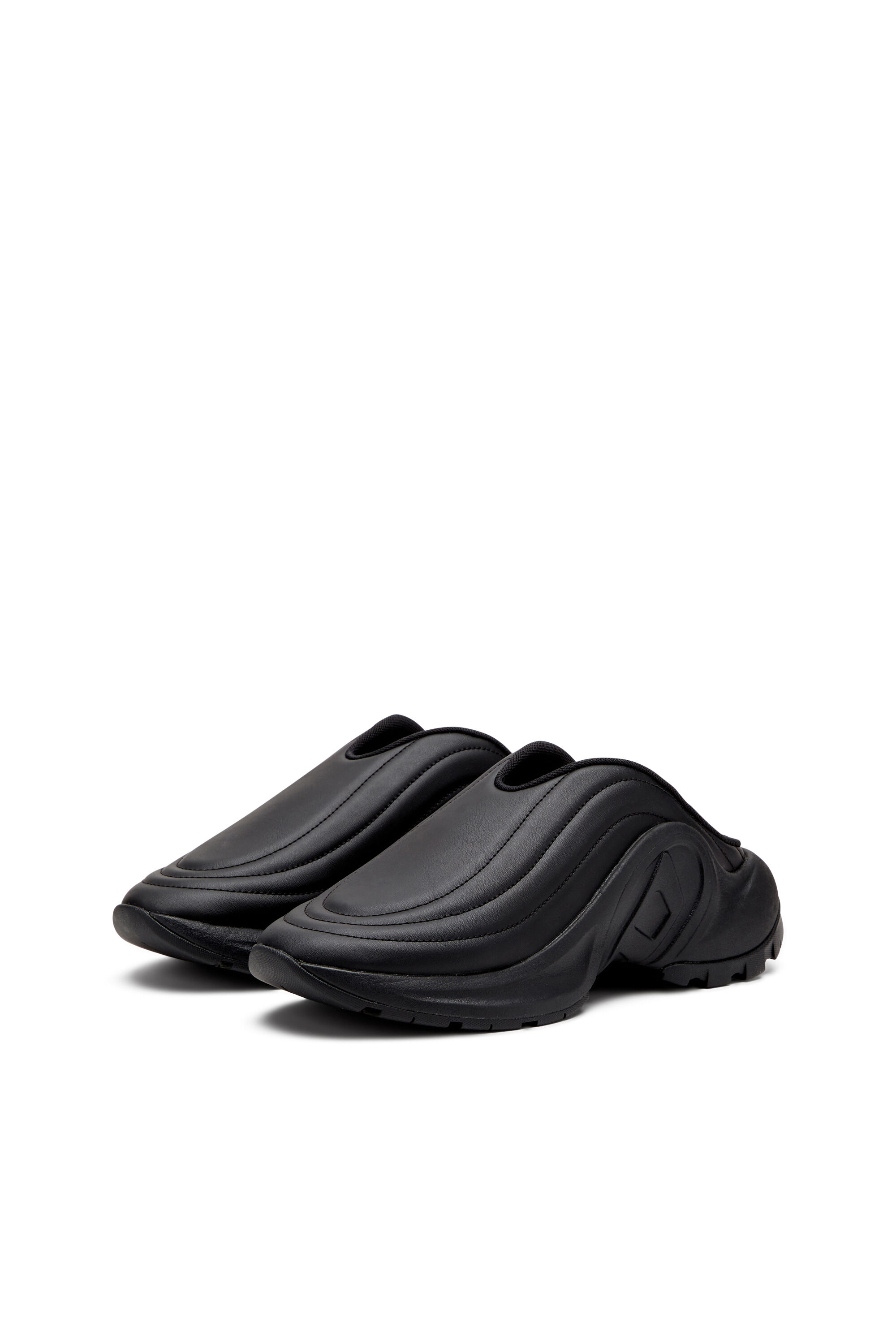 S-D-RUNNER MULE X S-D-Runner-Matte mules｜ブラック