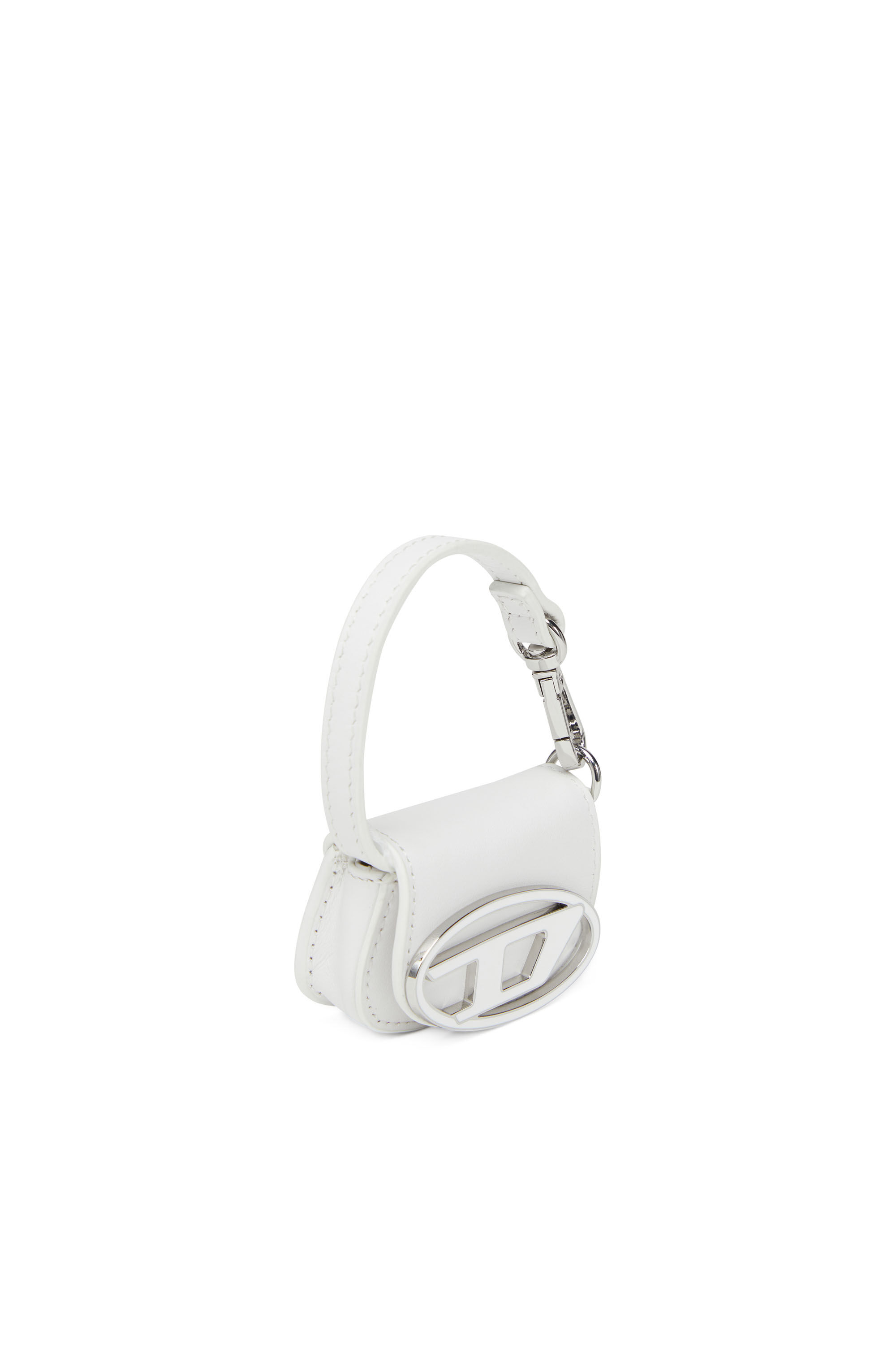 Diesel - 1DR MICRO, Female's カウレザー マイクロウォレット in ホワイト - 4