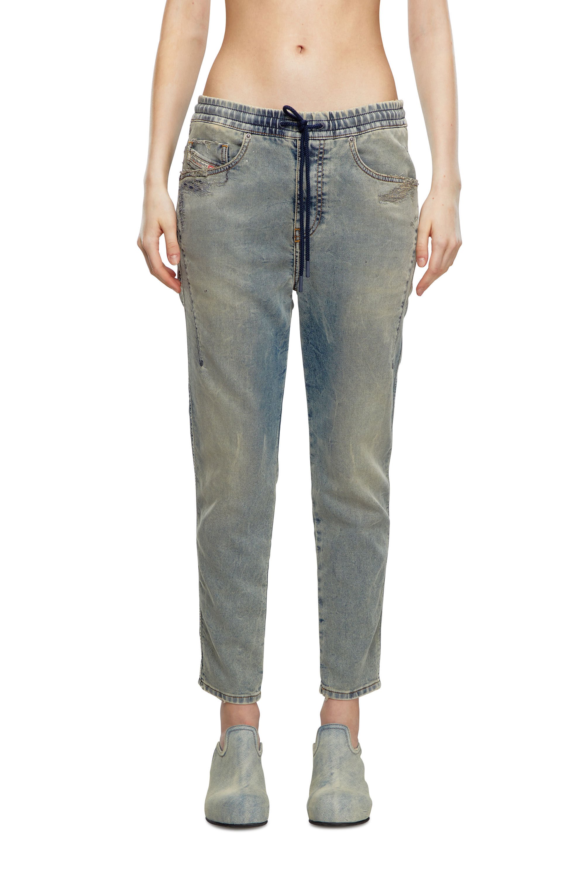 Diesel - Female's Regular 2041 D-Fayza Joggjeans® 068MA, ミディアムブルー - 3