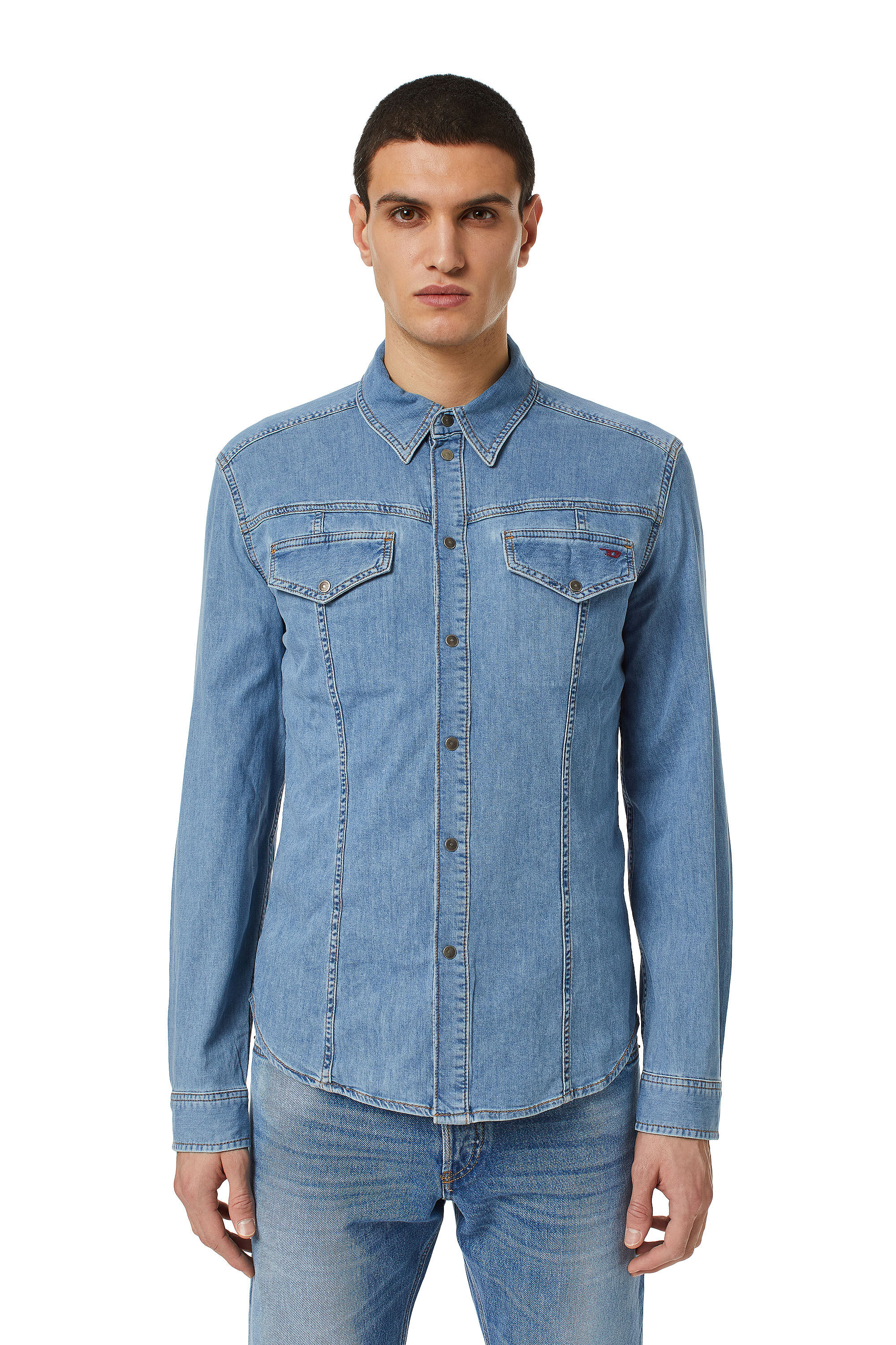 Diesel - D-WESTY RODEO SHIRT,  - Image 3