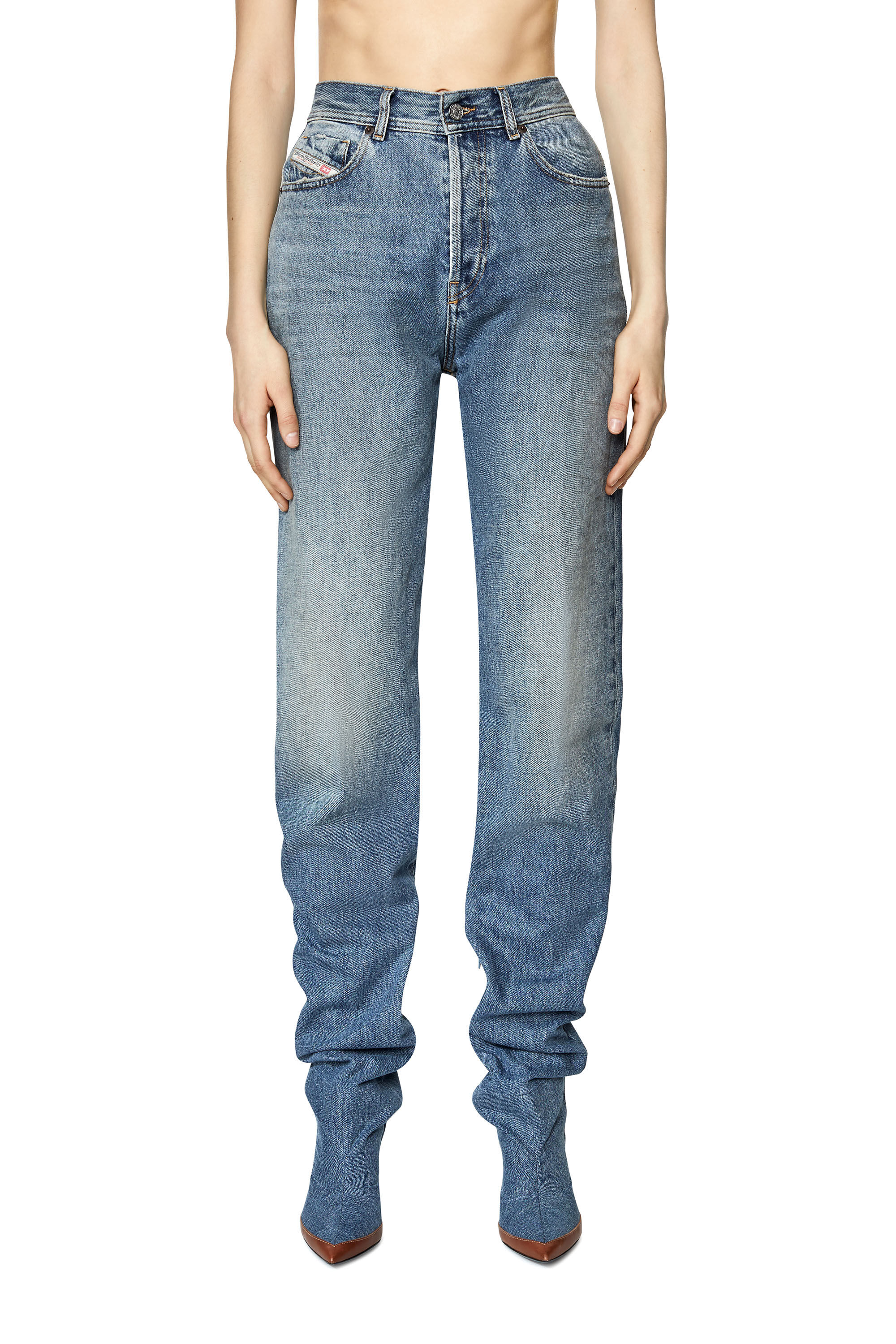 Diesel - Straight Jeans 1956 D-Tulip 007A7,  - Image 3