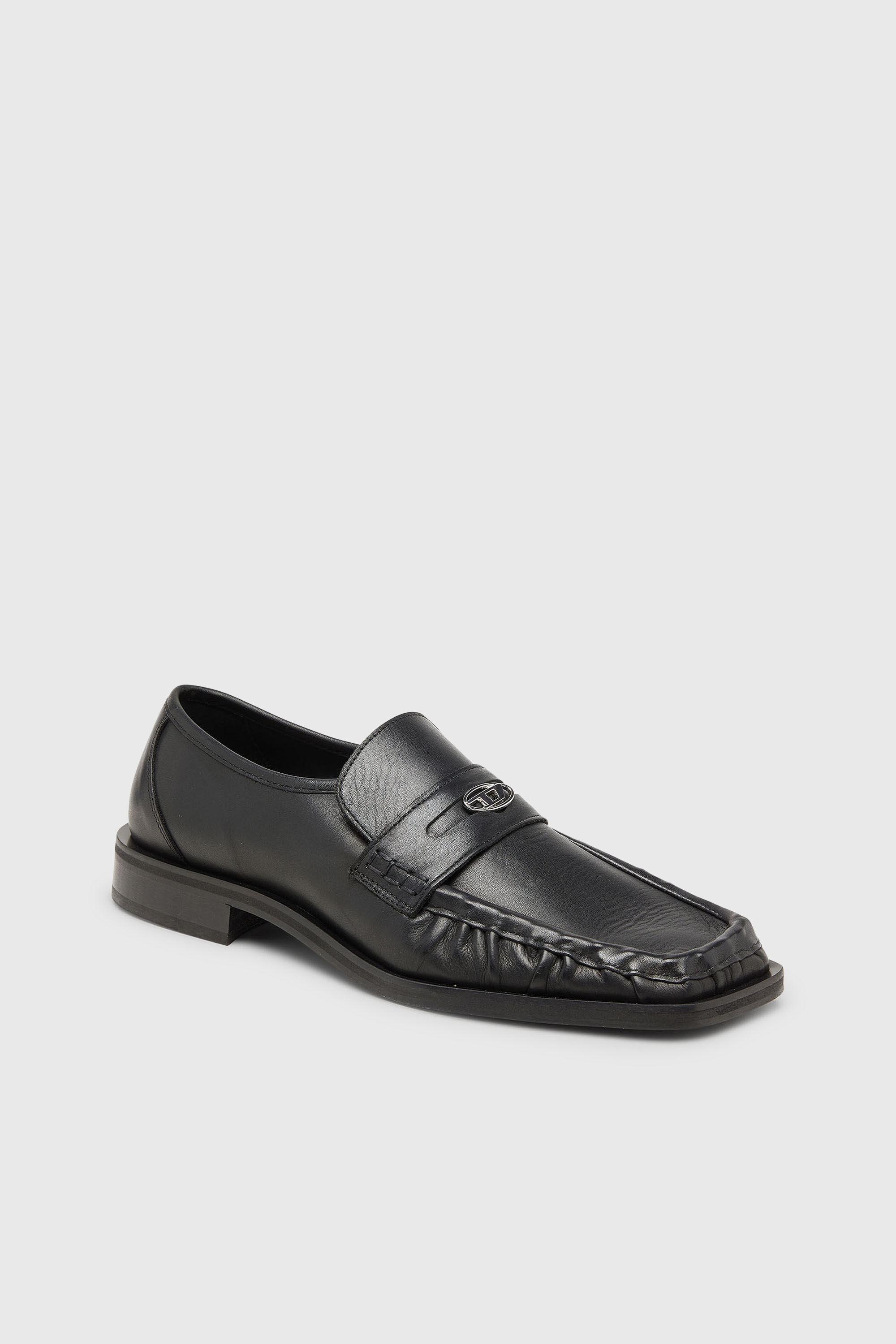 D-AMBER LOAFER ローファー｜ブラック｜メンズ｜DIESEL