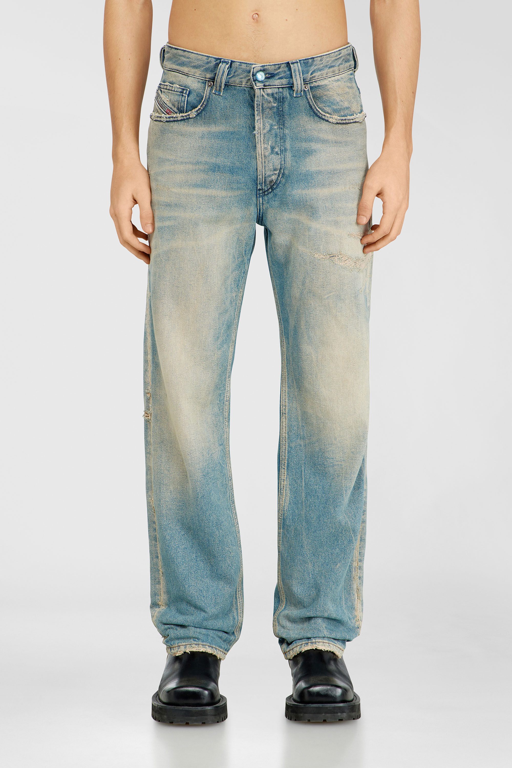 Diesel - Male's Regular Jeans 2024 D-Macs 09N30, ライトブルー - 3