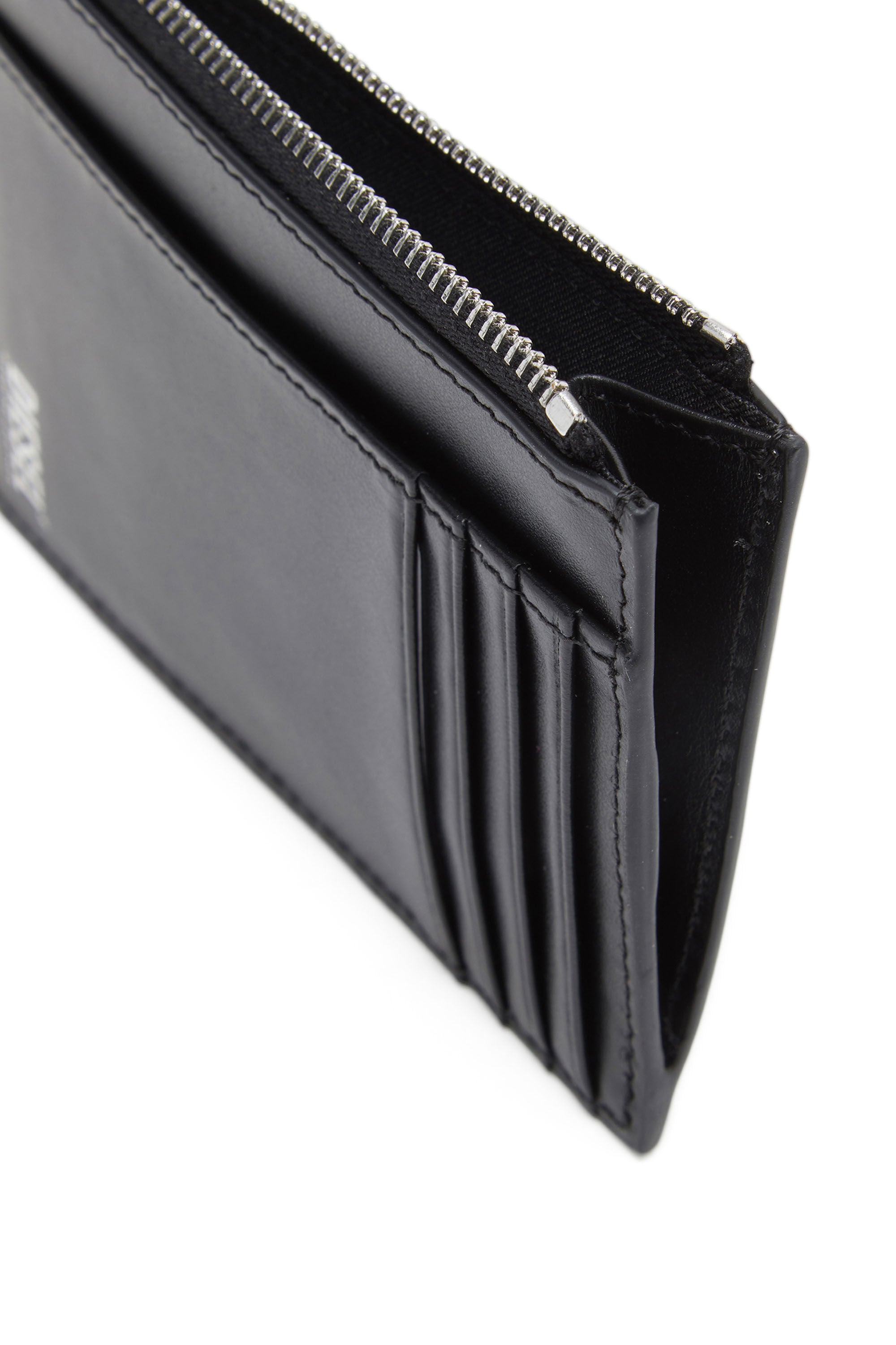 1DR CARD HOLDER I Card holder in leather｜ブラック｜ウィメンズ｜DIESEL
