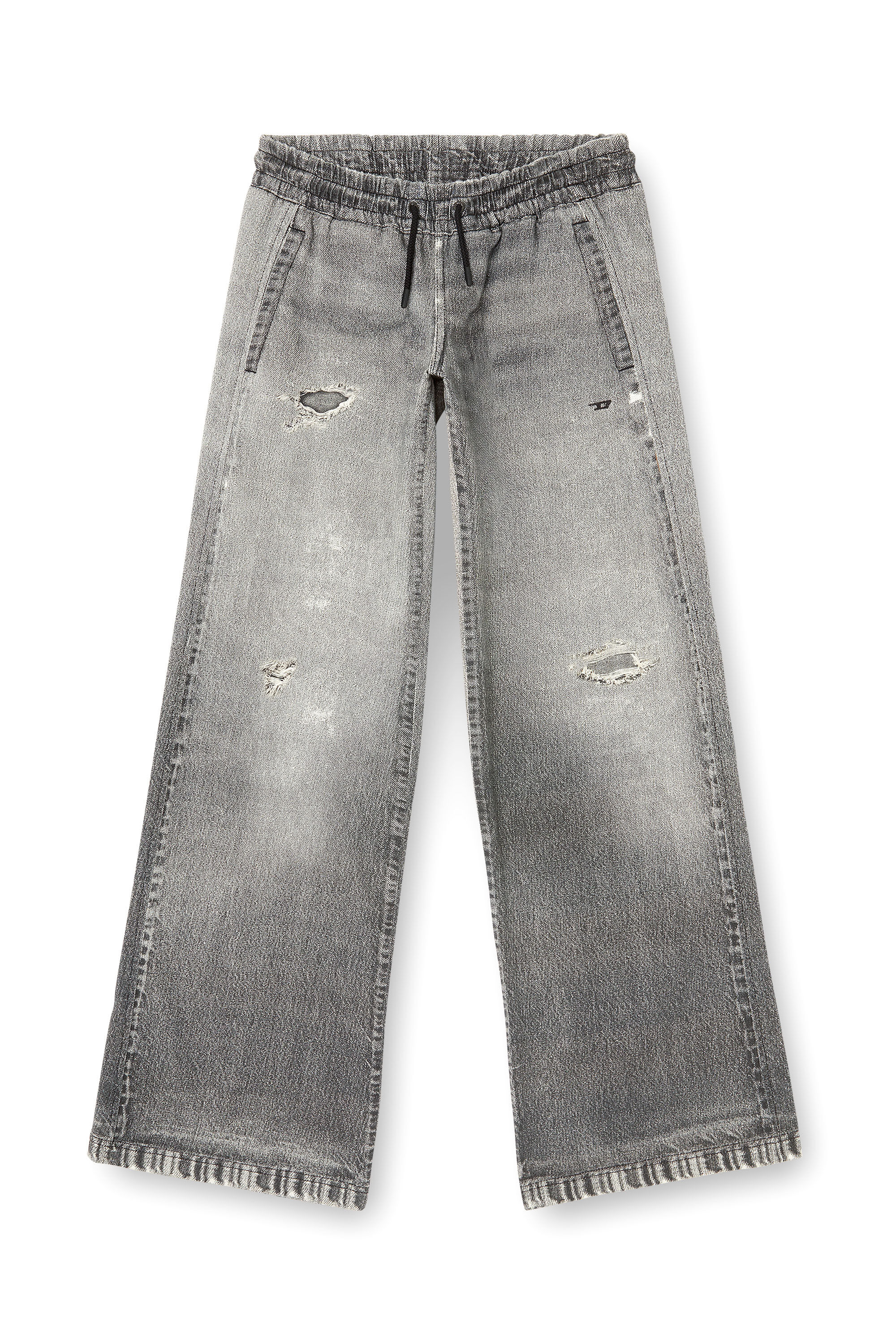 Diesel - Female's Relaxed 2078 D-Ainty Joggjeans&reg; 068US, グレー - 4