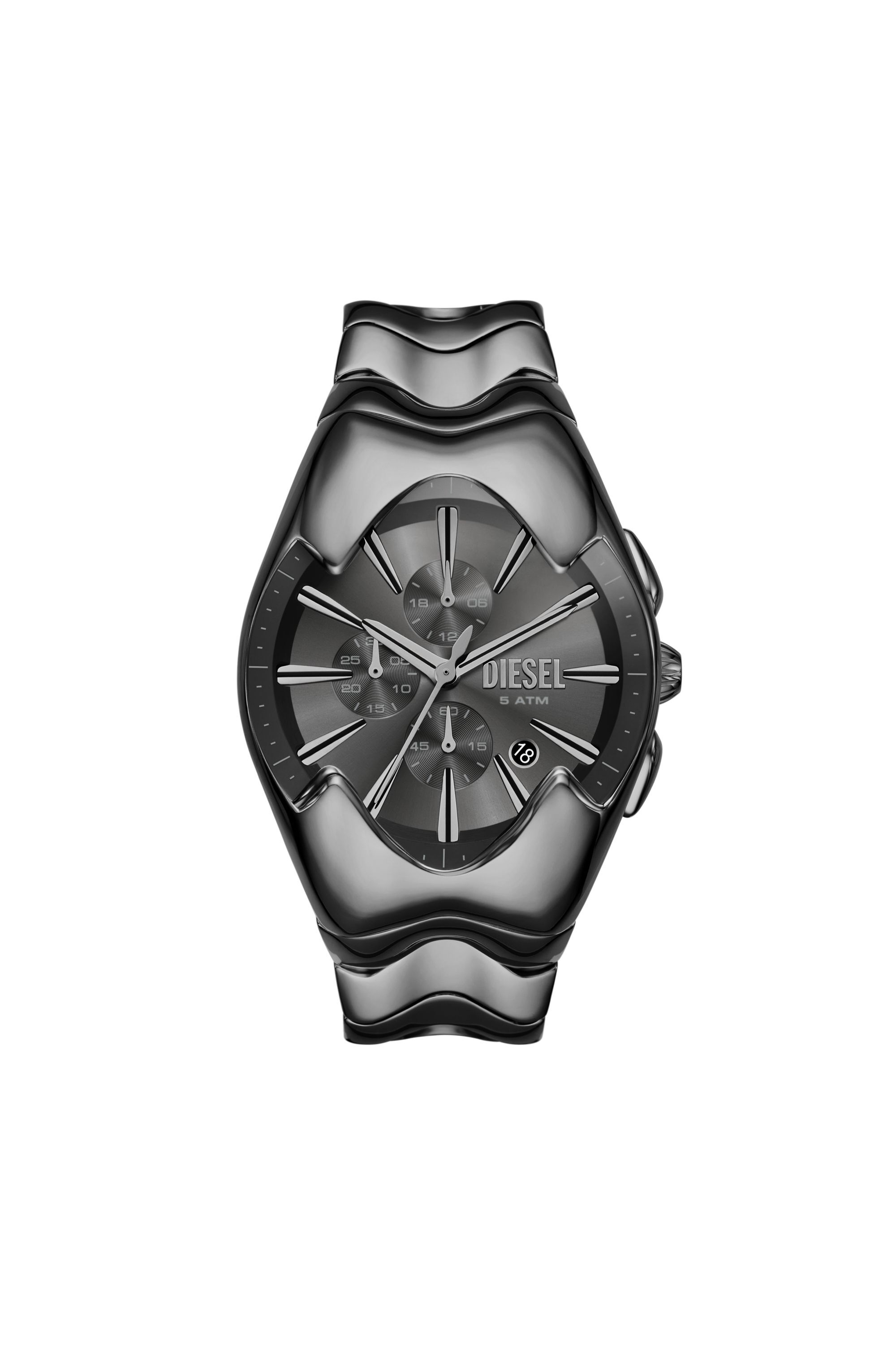 DZ4682 Mercurial stainless steel watch｜グレー｜メンズ｜DIESEL