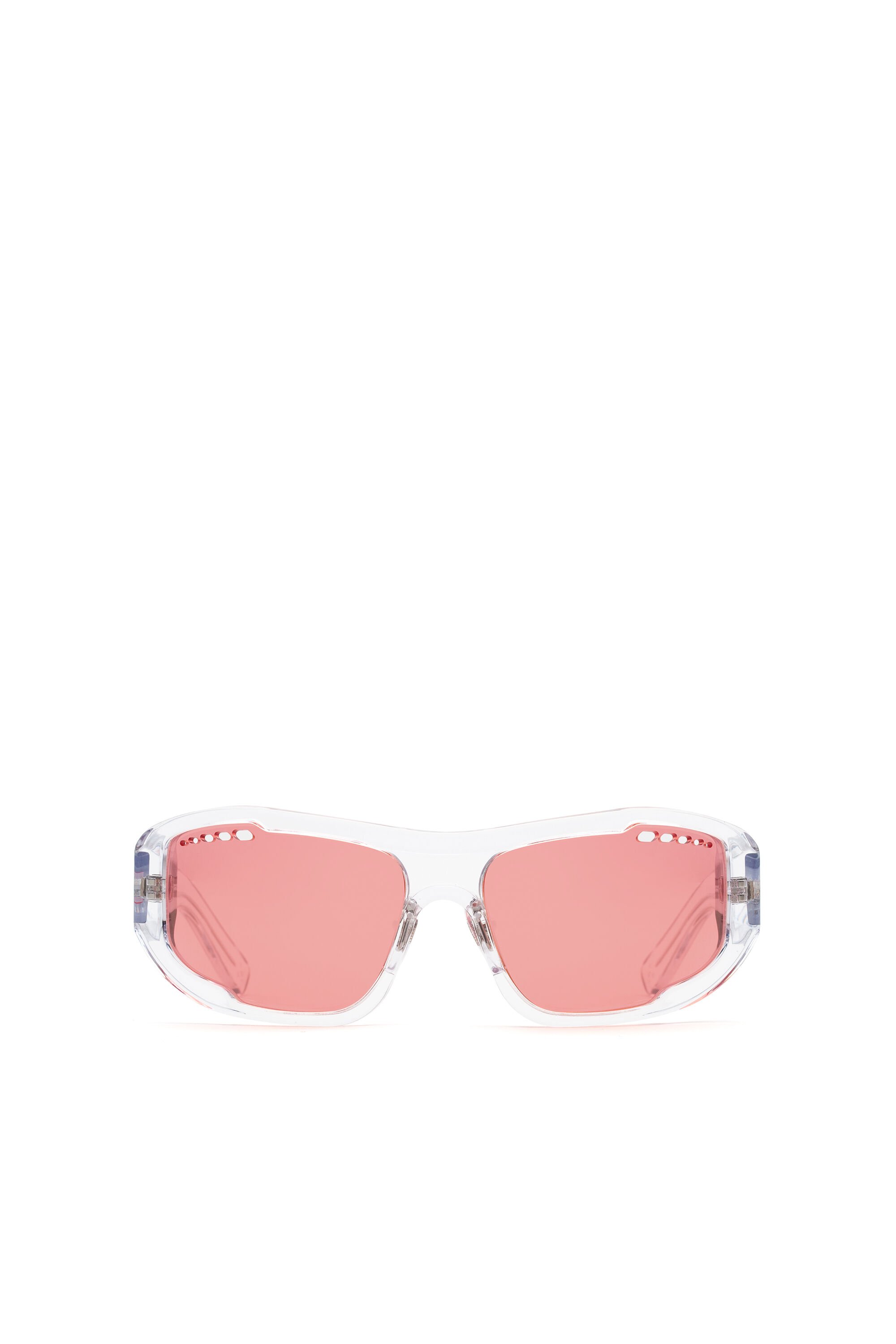 Diesel - DM0368, Unisex's サングラス in ホワイト - 1
