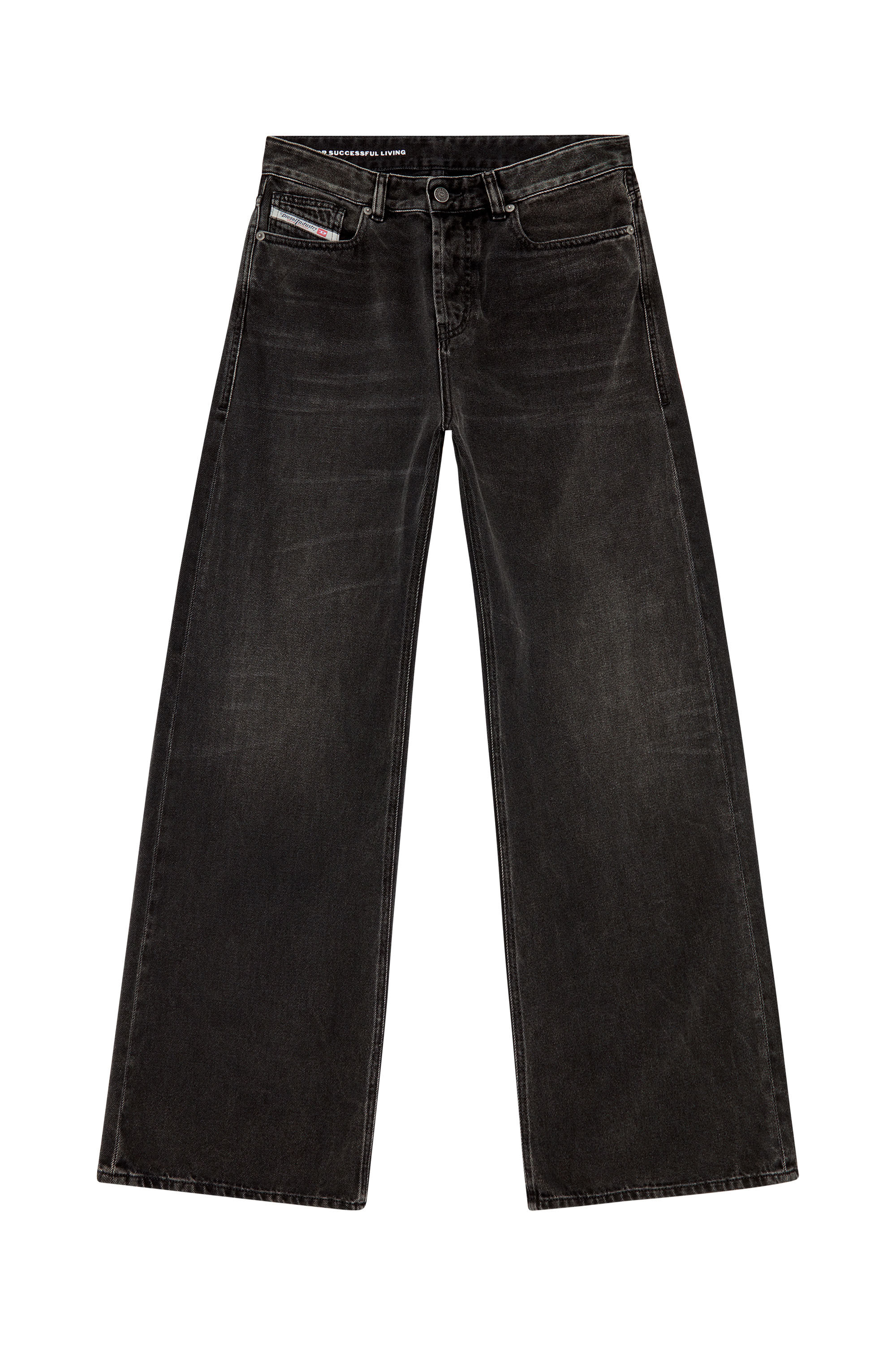 Diesel - Straight Jeans 1996 D-Sire 09J96, ブラック/ダークグレー - Image 2