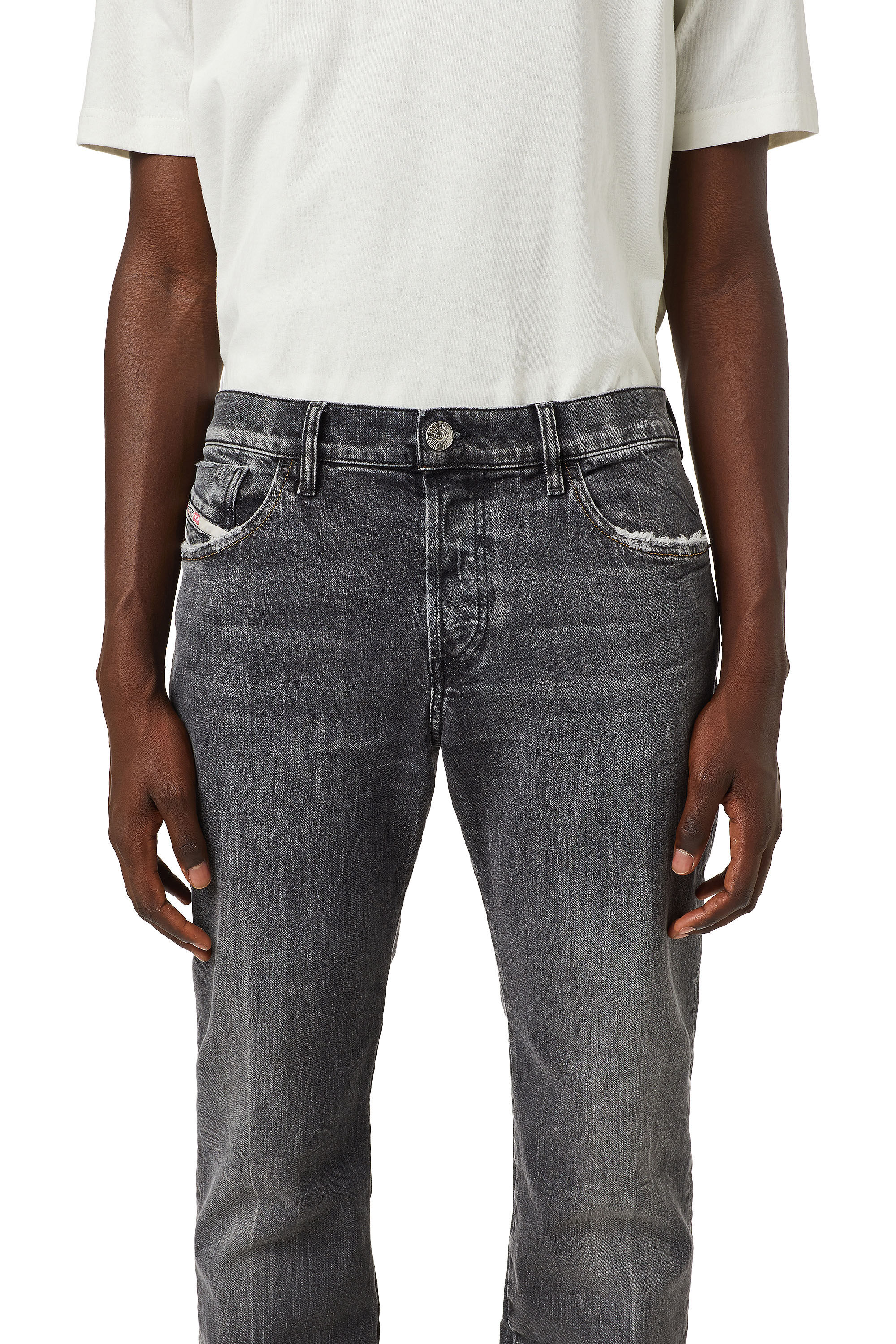 Diesel - D-Kras 09A22 Straight Jeans,  - Image 4
