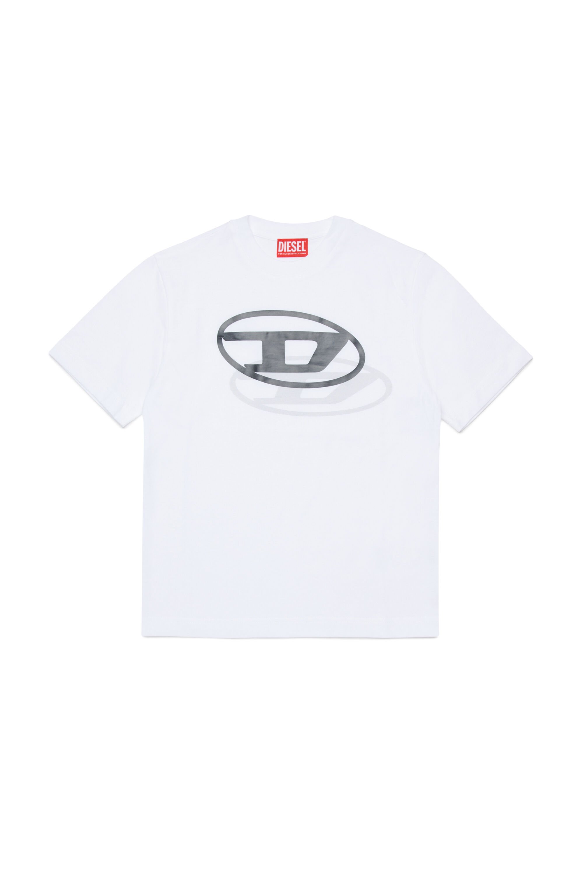 Diesel - TVALE OVER, Male's Tシャツ in ホワイト - 1