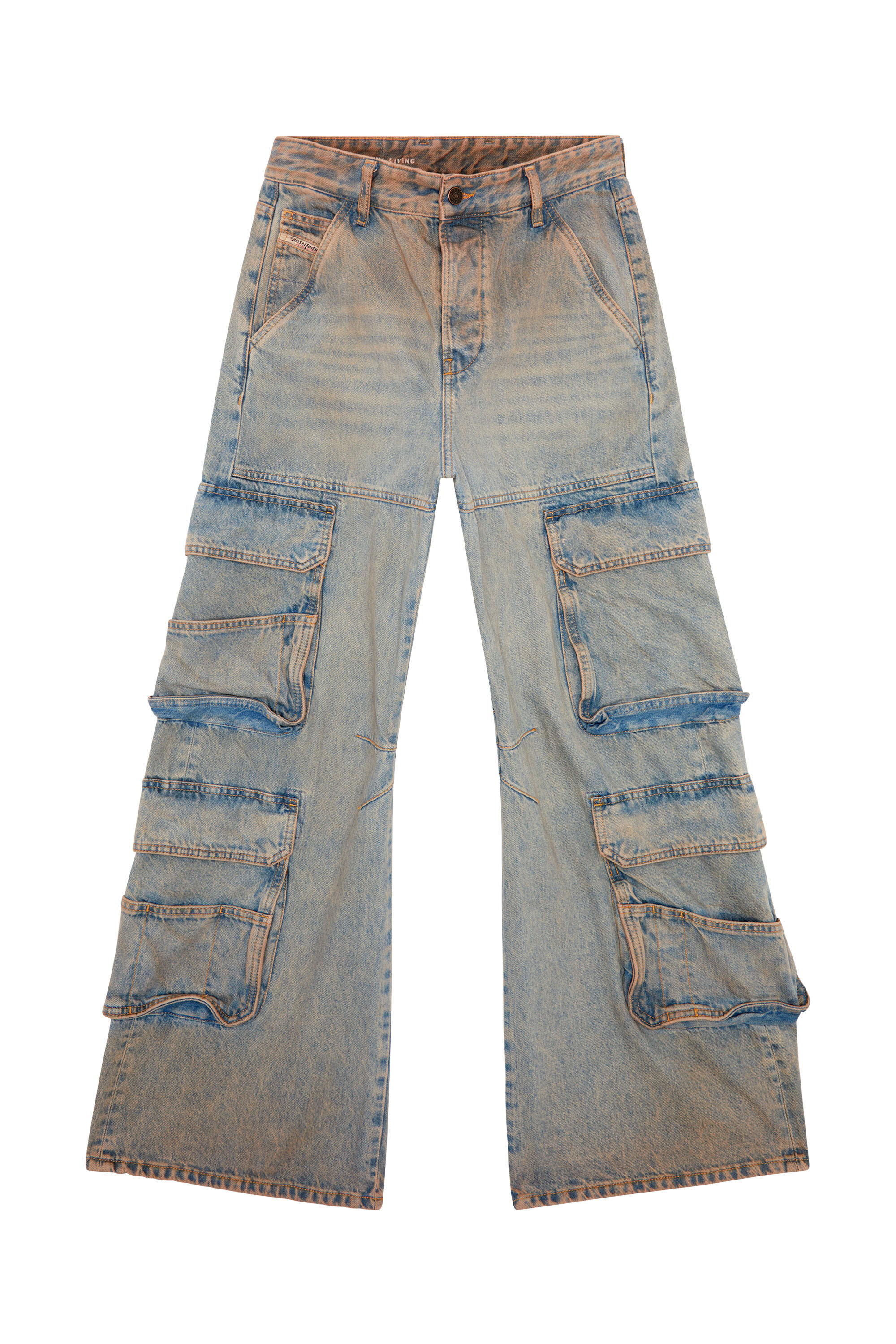 Diesel - Straight Jeans 1996 D-Sire 0KIAI, ライトブルー - Image 2