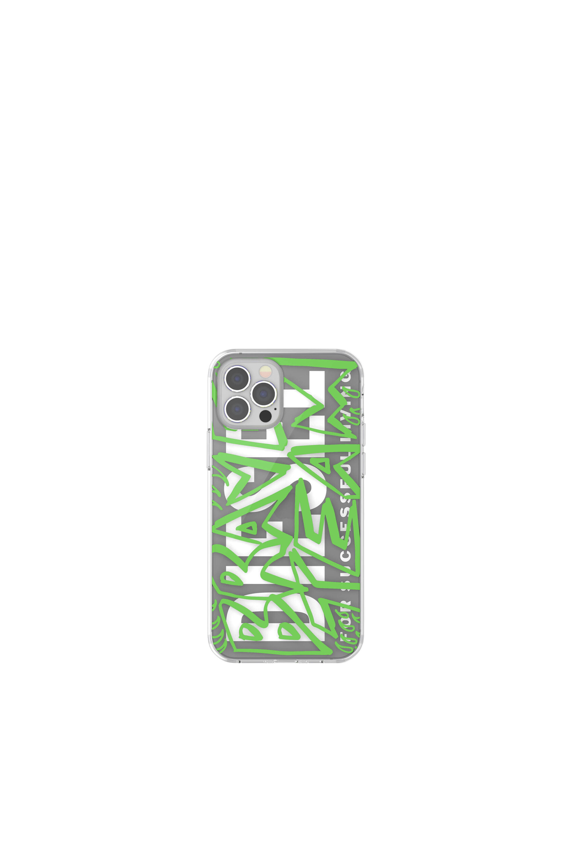 Diesel - 42570 STANDARD CASE, Unisex's Ultra-light TPU Case for iPhone 12/12 Pro in グリーン - 2