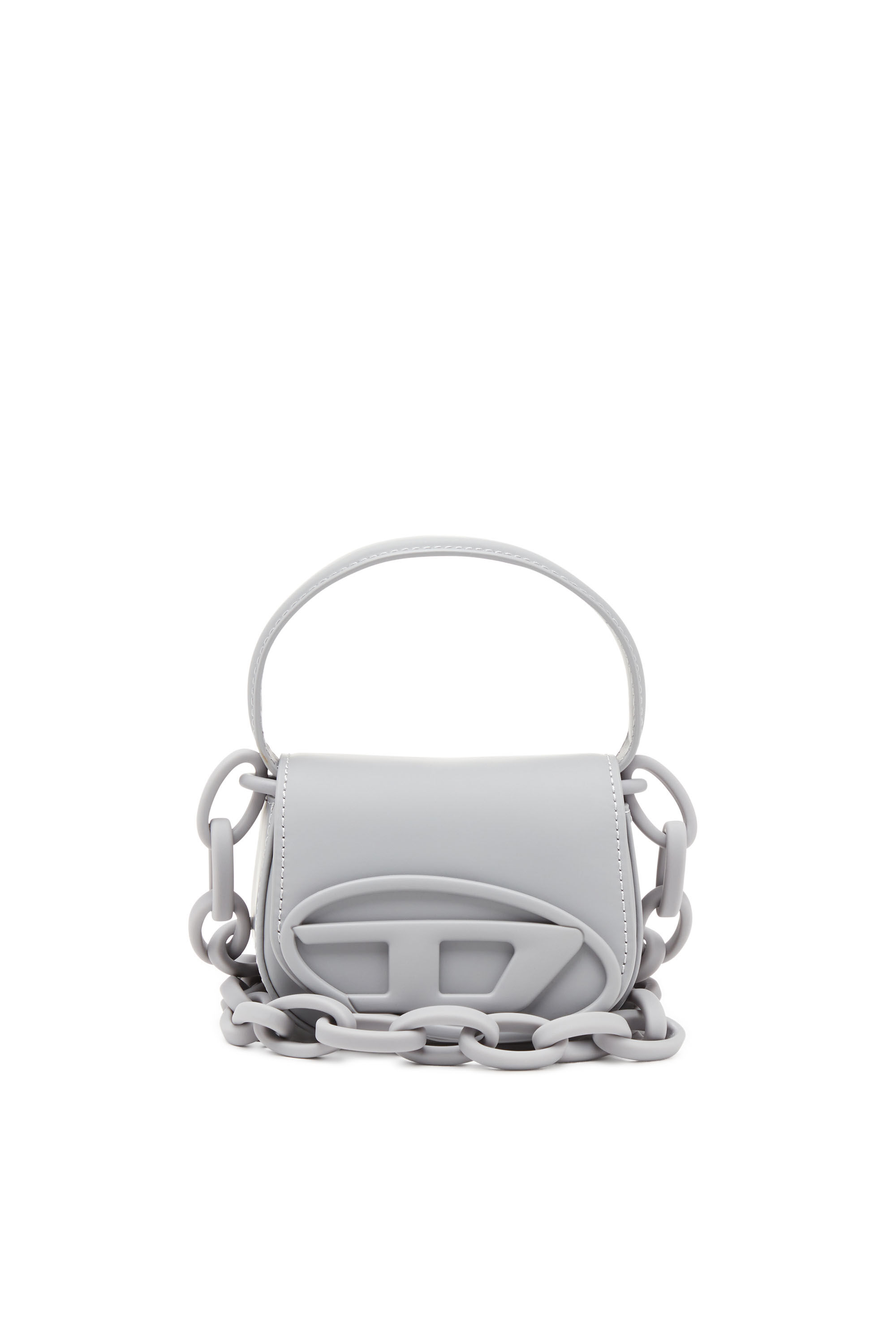 Diesel - 1DR XS, Female's 1DR Xs-Iconic mini bag in matte leather in グレー - 2