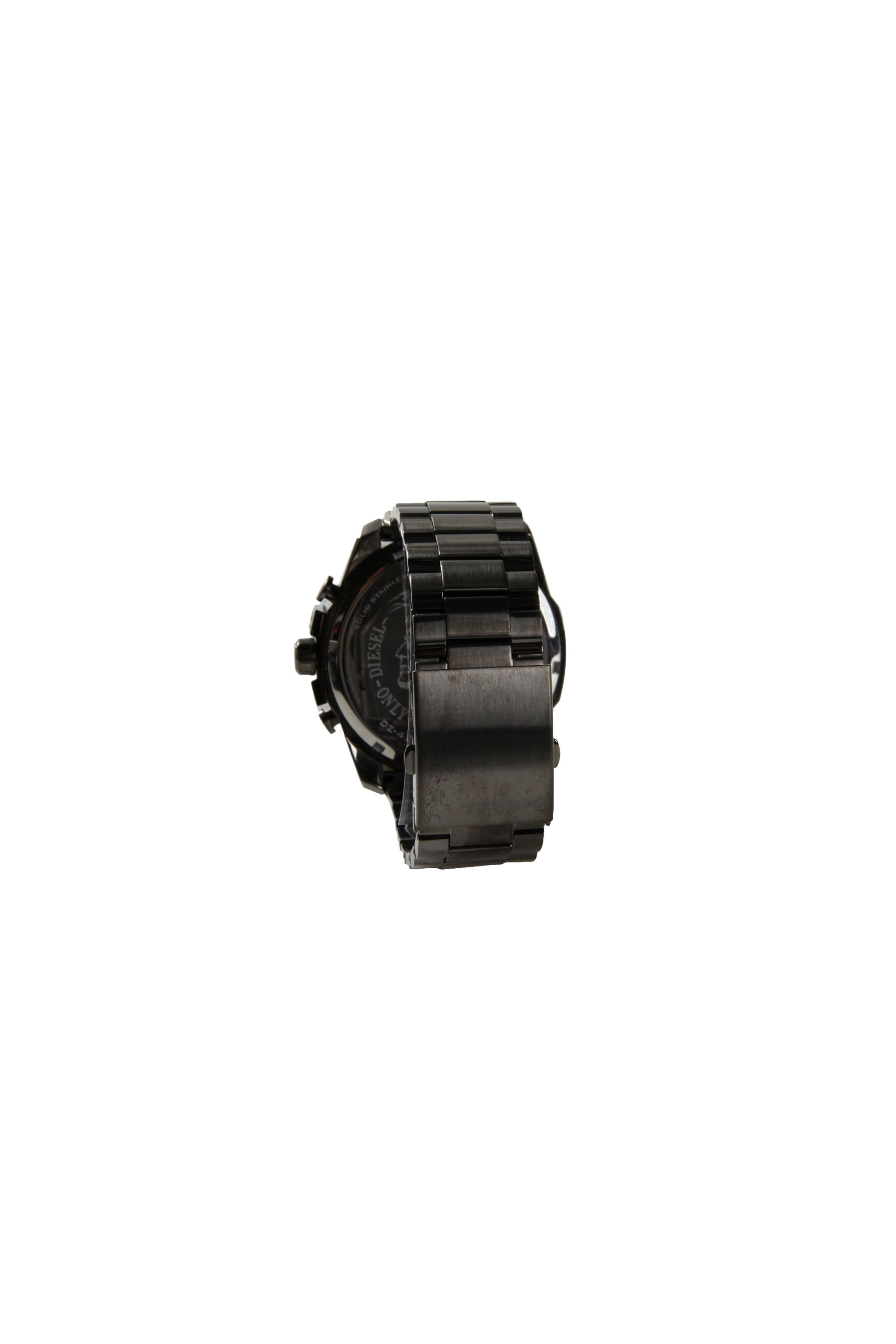 Diesel - DZ4282, Male's Mega Chief watch with black plating in メタルグレー - 2
