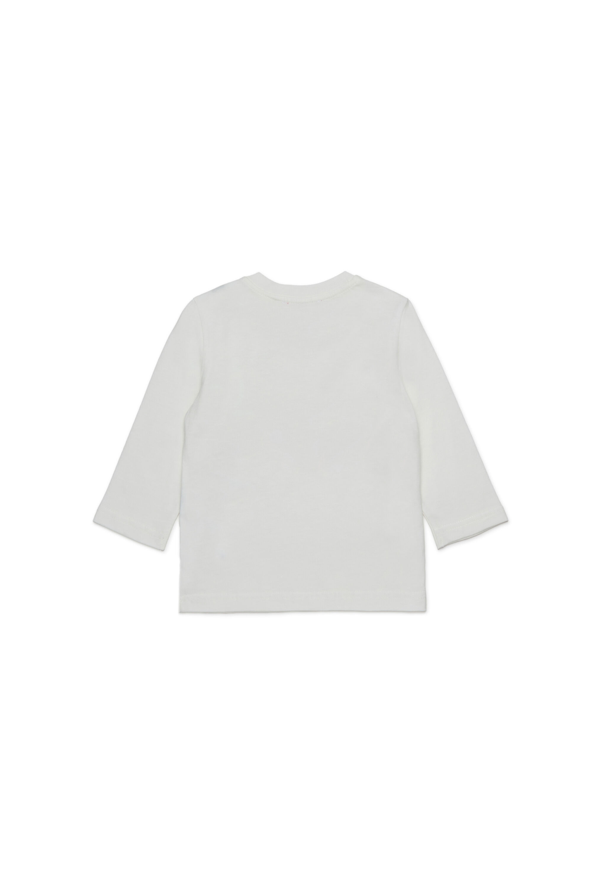 Diesel - TRAVONB, Male's Cotton T-shirt with print in ホワイト - 2