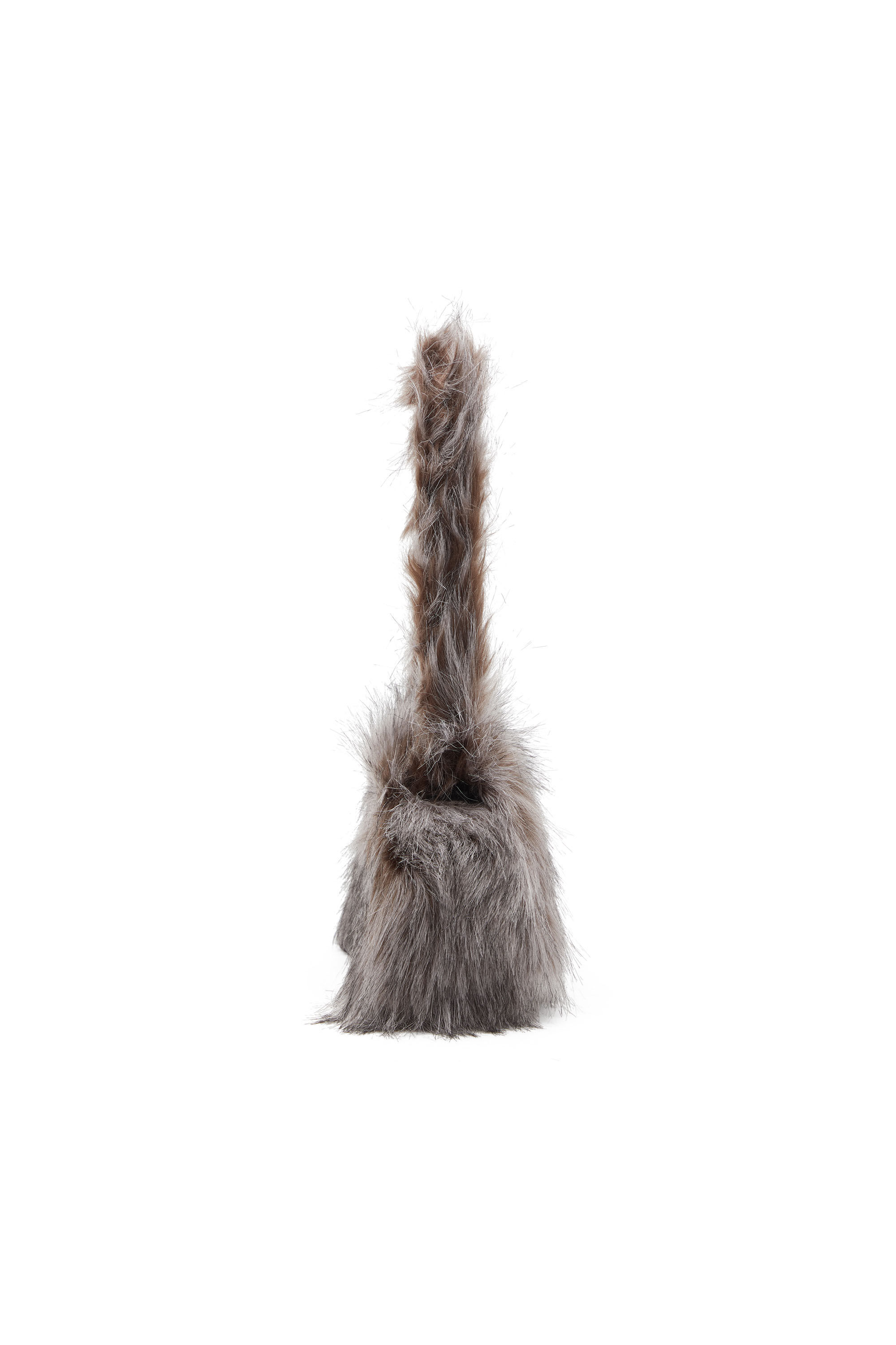 Diesel - PLAY CROSSBODY, Female's Play-Fluffy crossbody bag in グレー - 3
