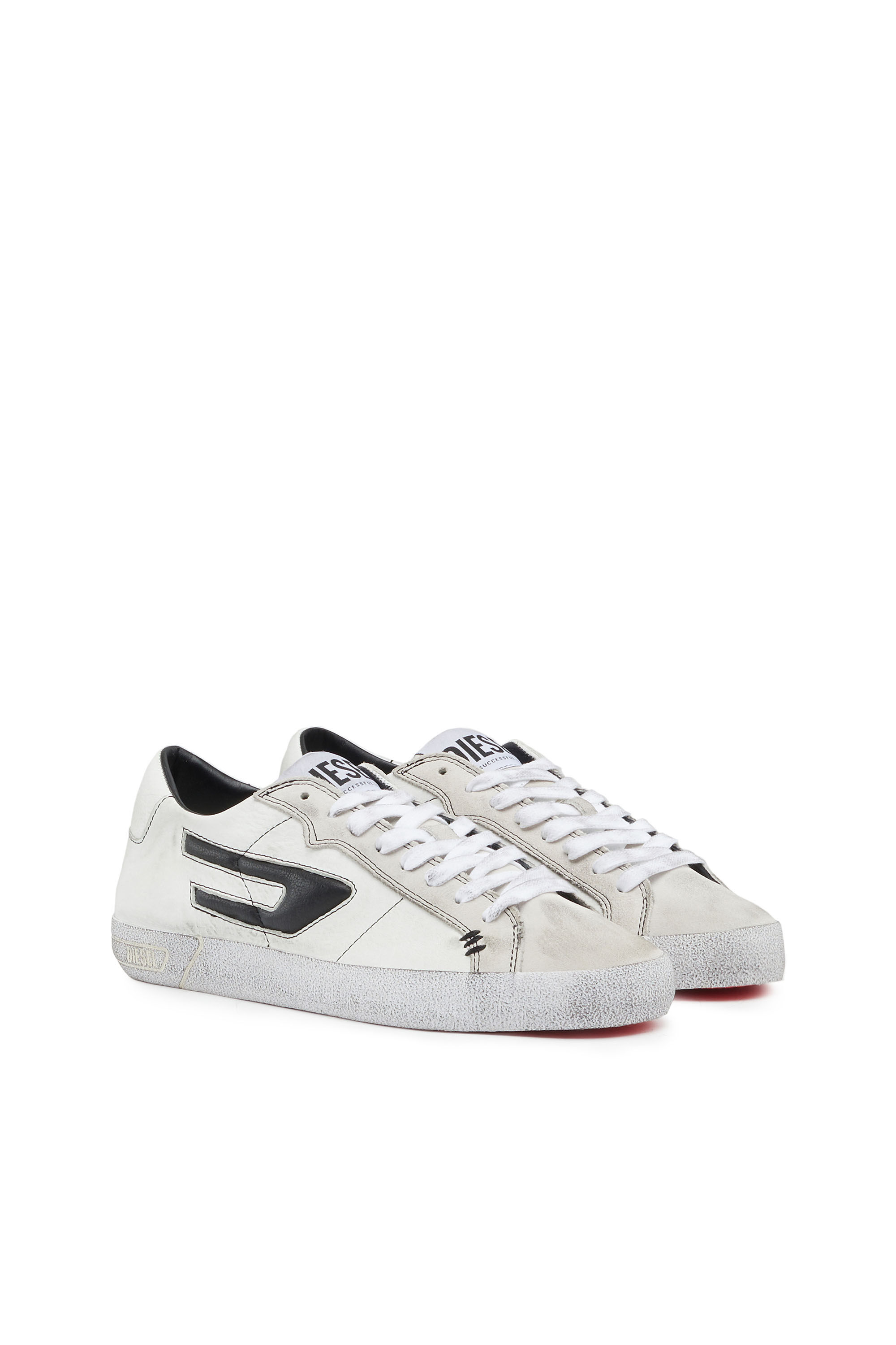 Diesel - S-LEROJI LOW W, Female's ローカットスニーカー ロゴ - S-Leroji Low W in ホワイト - 3