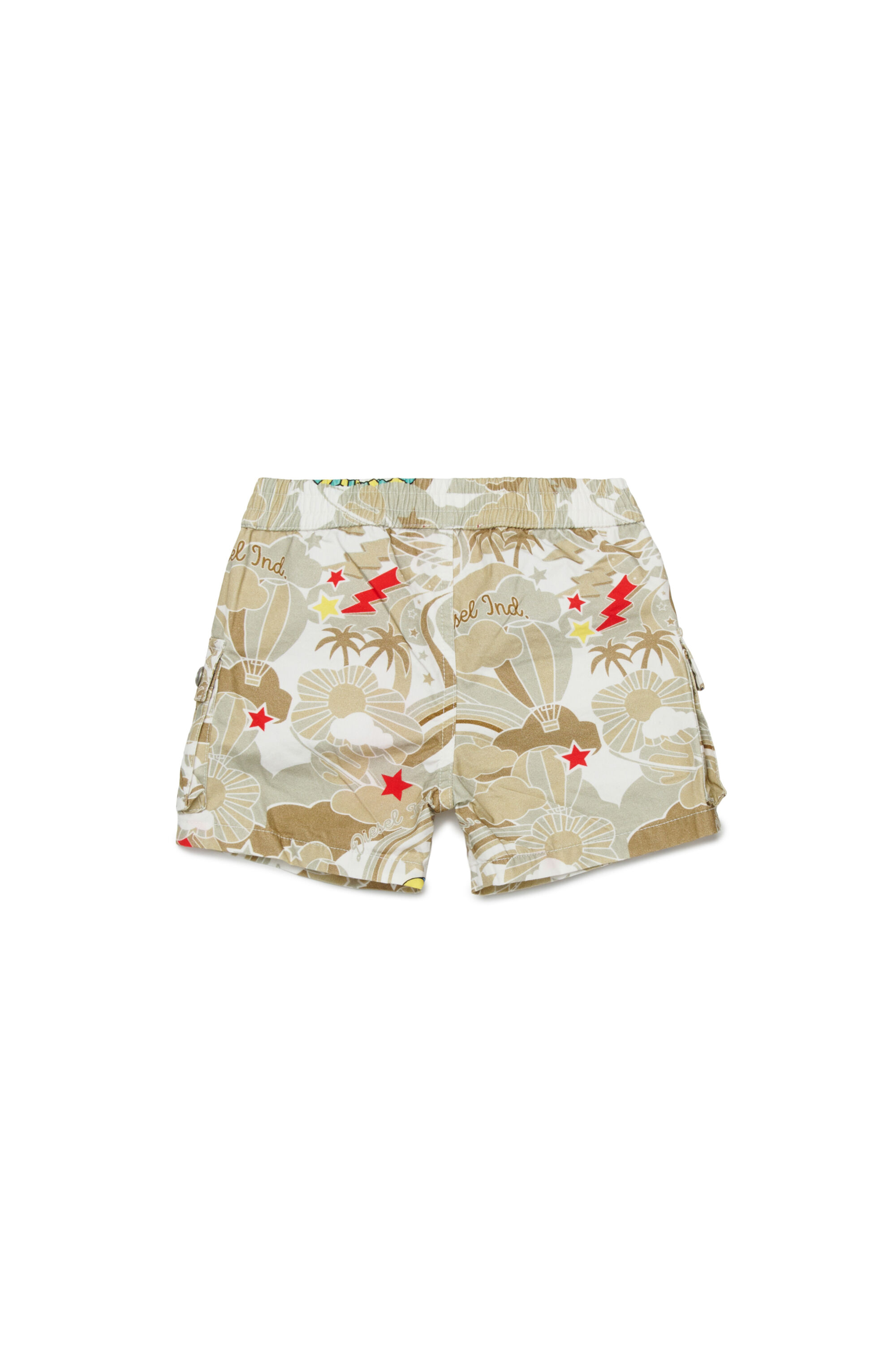 Diesel - PILYSHORTB, Male's ショートパンツ in ライトブラウン - 2