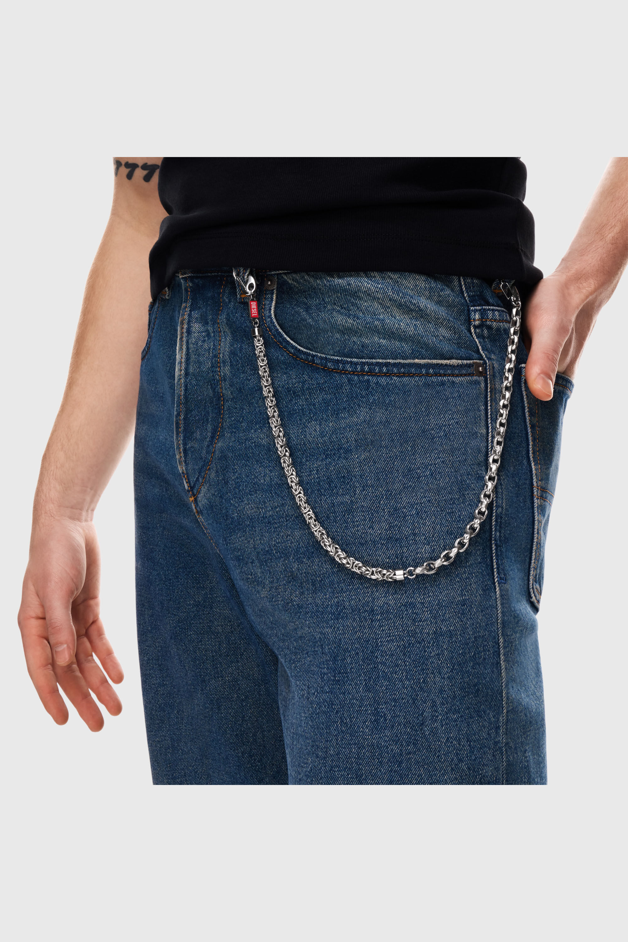 Diesel ディーゼル　ネックレス　メンズ DX1694040 JEWELLERY ネックレス｜シルバー｜ウィメンズ｜DIESEL