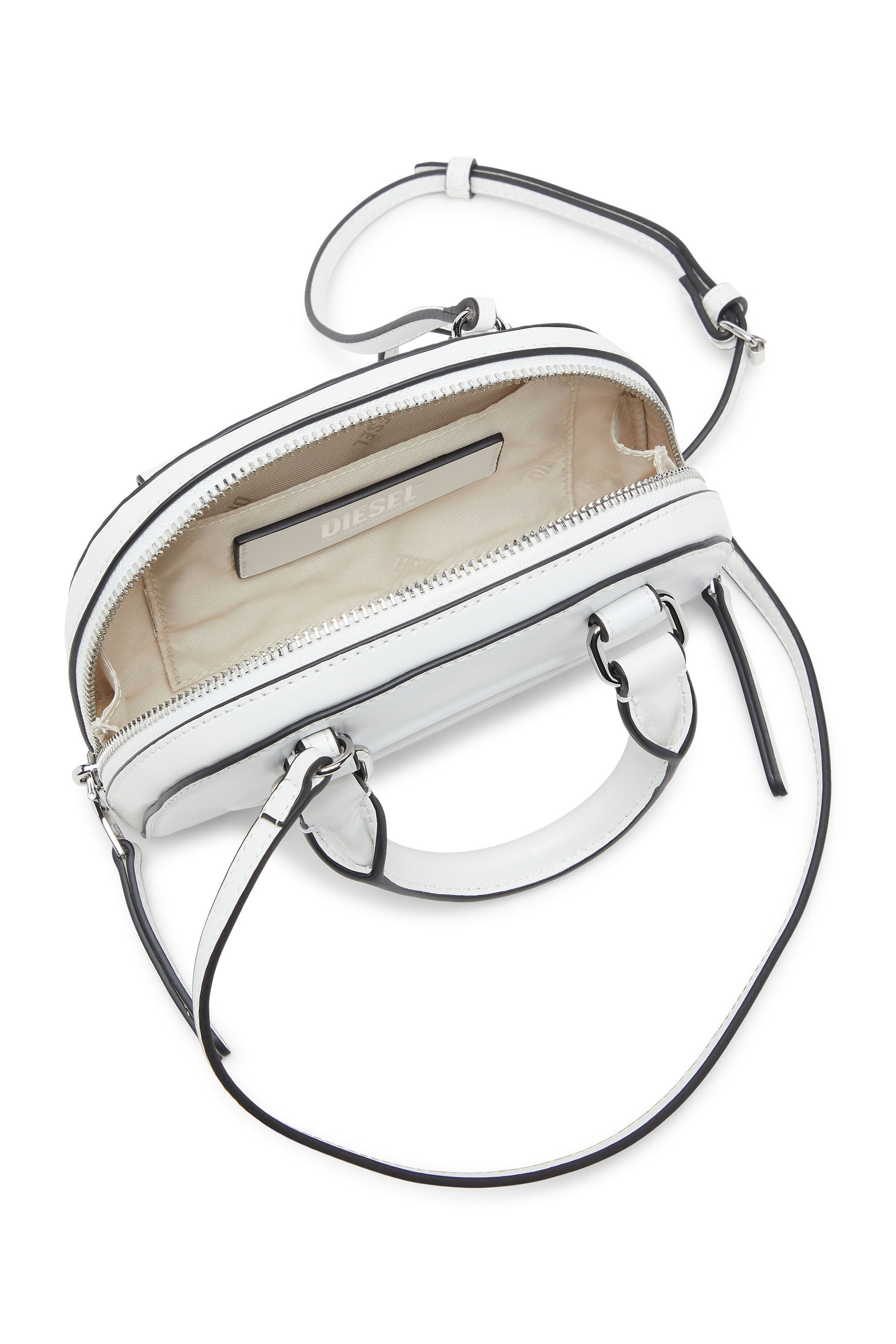 Diesel - 1DR DOME CROSSBODY XS, Female's クロスボディバッグ XS in ホワイト - 4