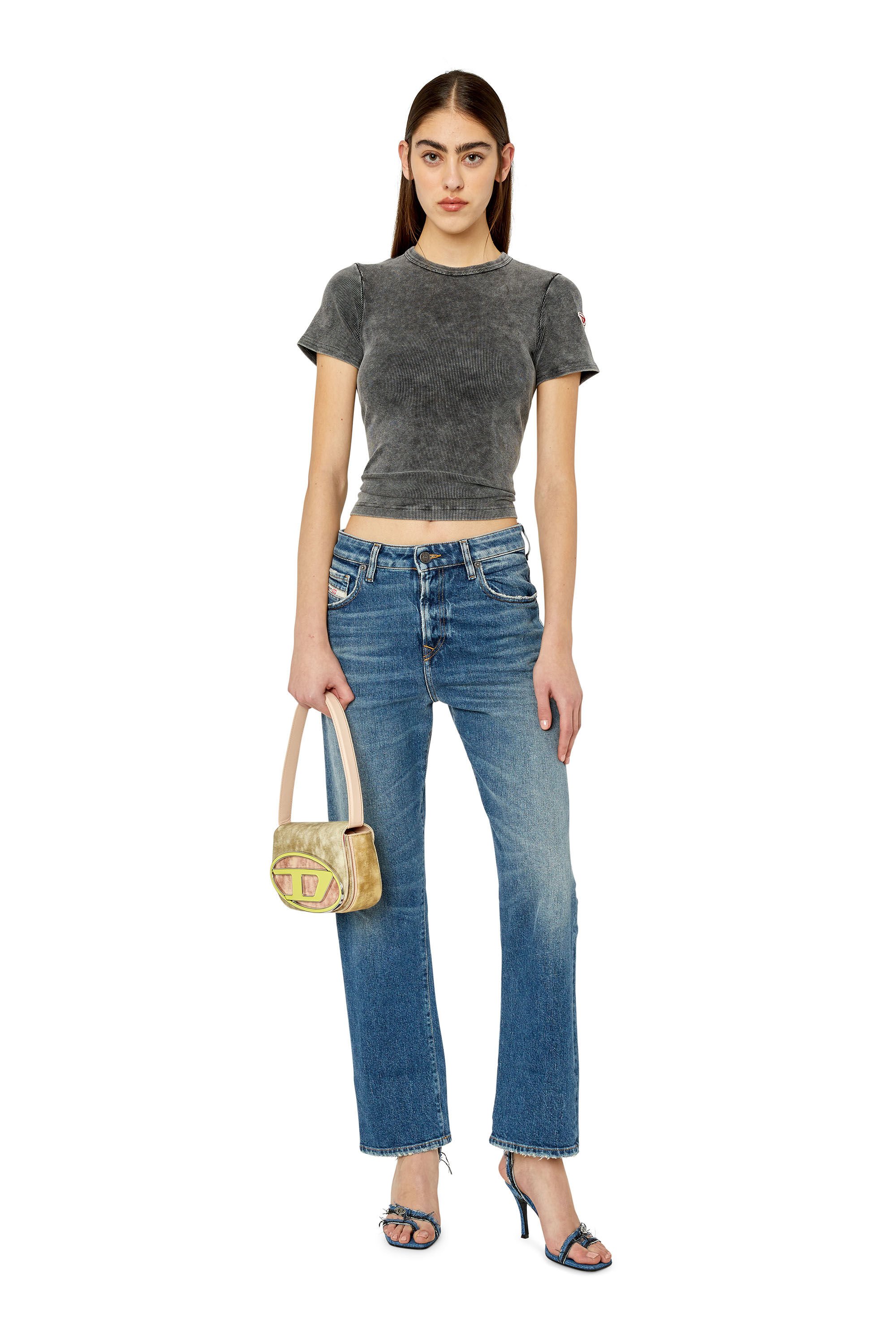 Diesel - Female's Straight Jeans 1999 D-Reggy 007L1, ミディアムブルー - 1
