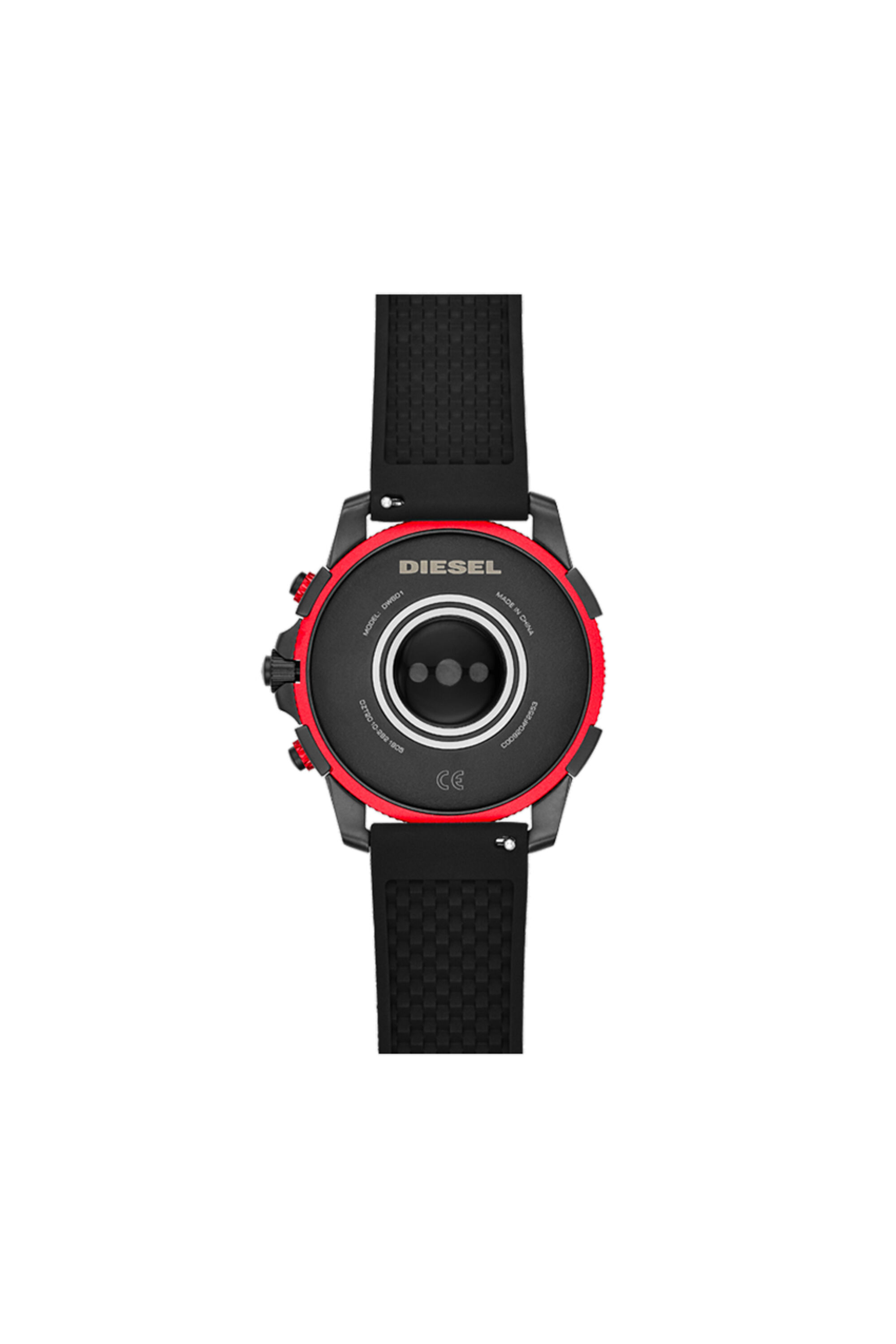 Diesel - DT2010, Male's Full Guard 2.5 smartwatch black silicone in ブラック - 2