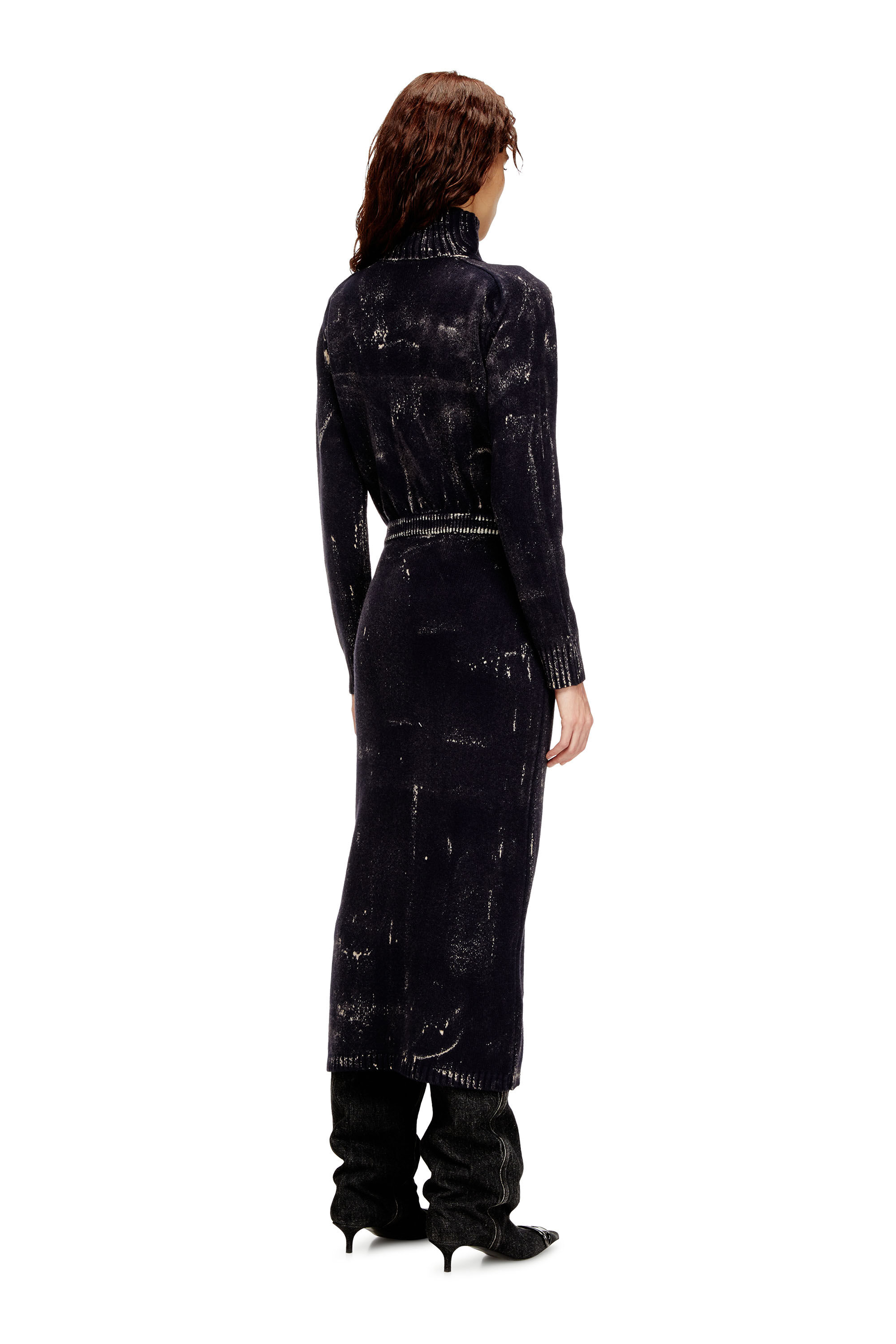 M-MARCELLE ニットドレス｜ブラック｜ウィメンズ｜DIESEL