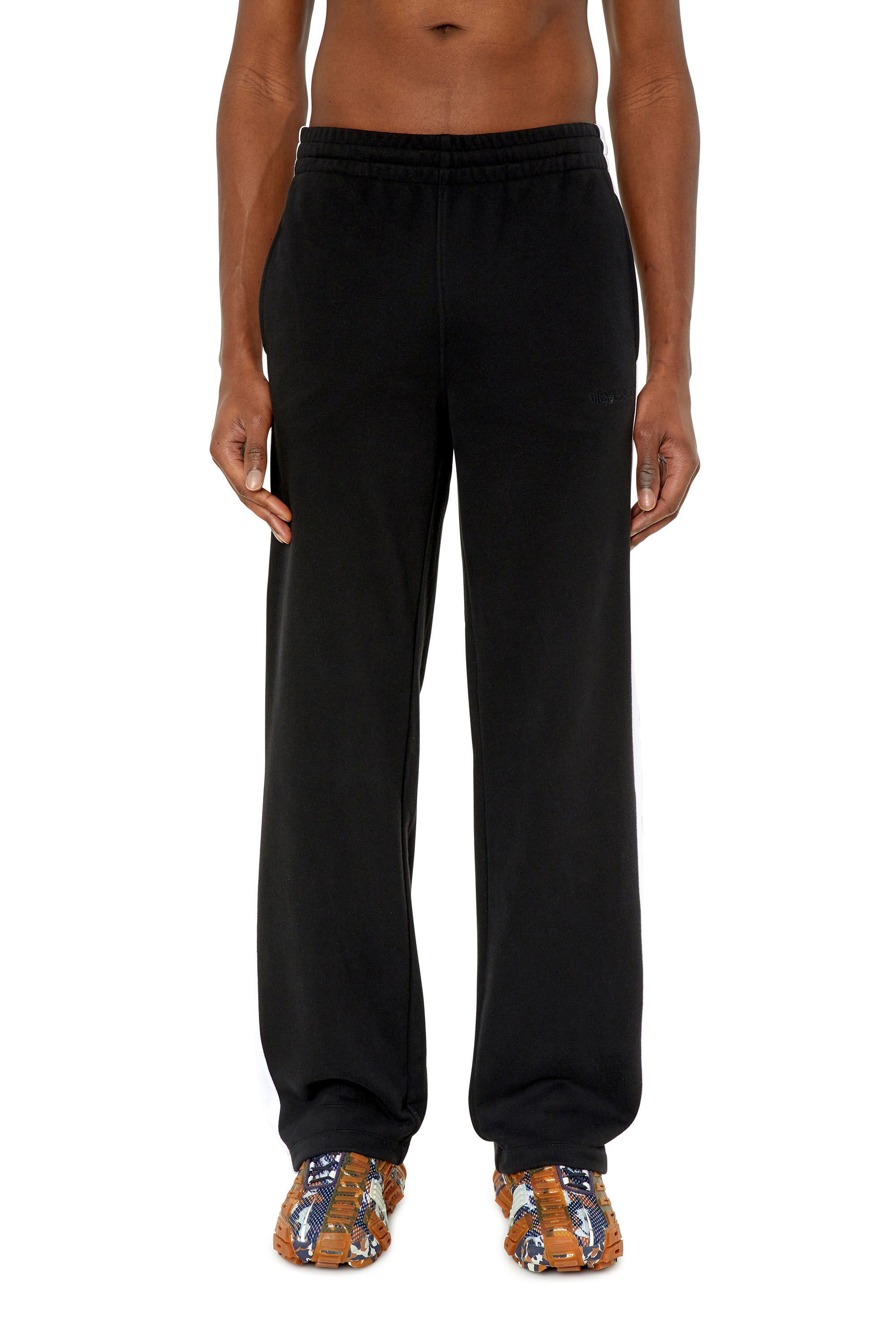 Diesel - AMSB-JAGER-HT33, Male's スウェットパンツ DIESEL SPORT in ブラック - 1